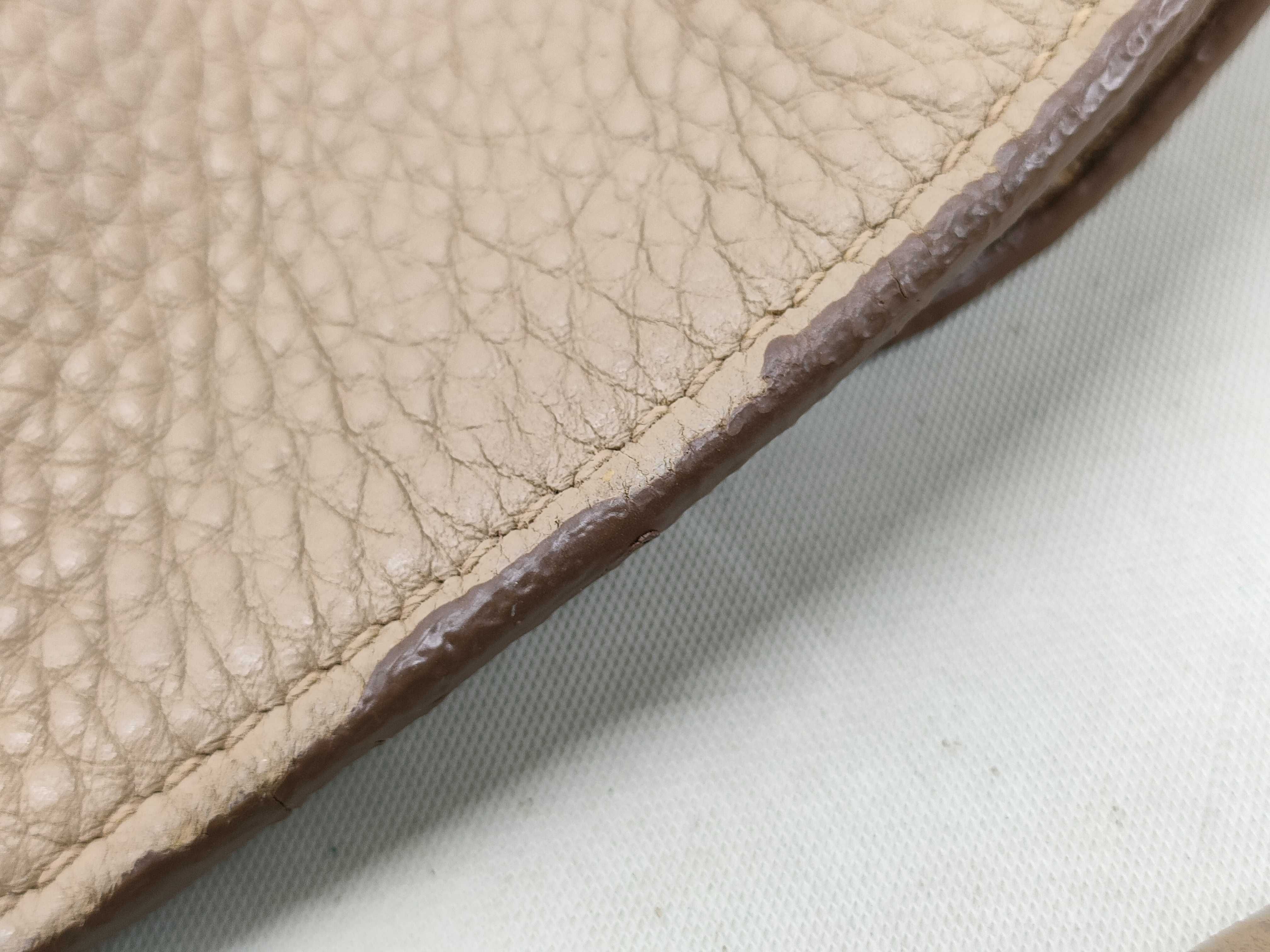 ID- Vitello Daino cow skin shoulder bag tote bag — view 14