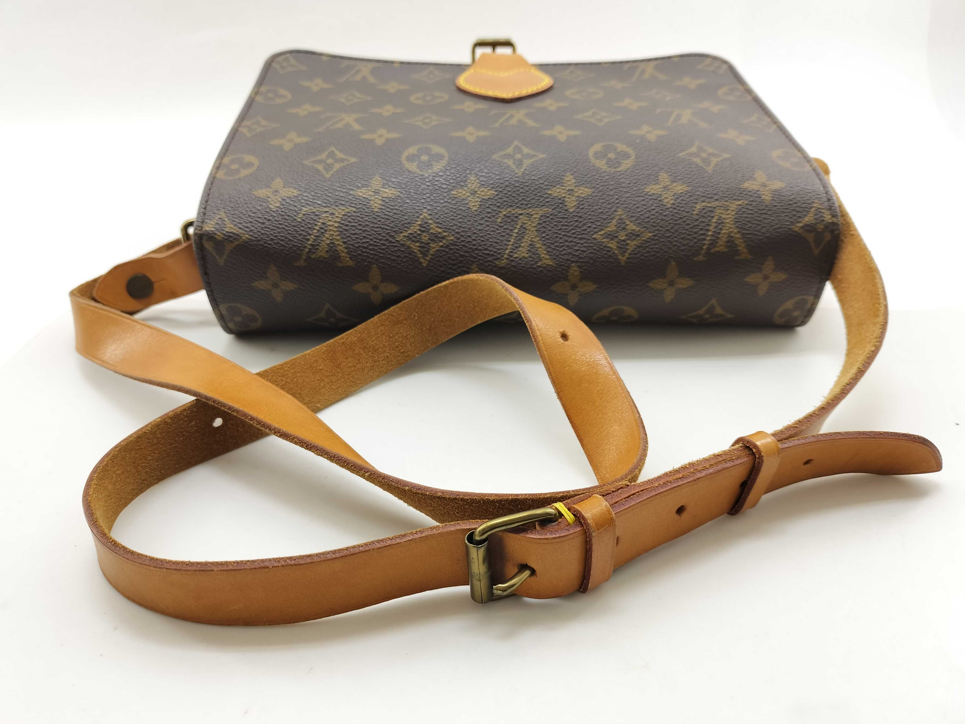 Monogram LV Monogram Cartouchiere Shoulder Bag — view 8