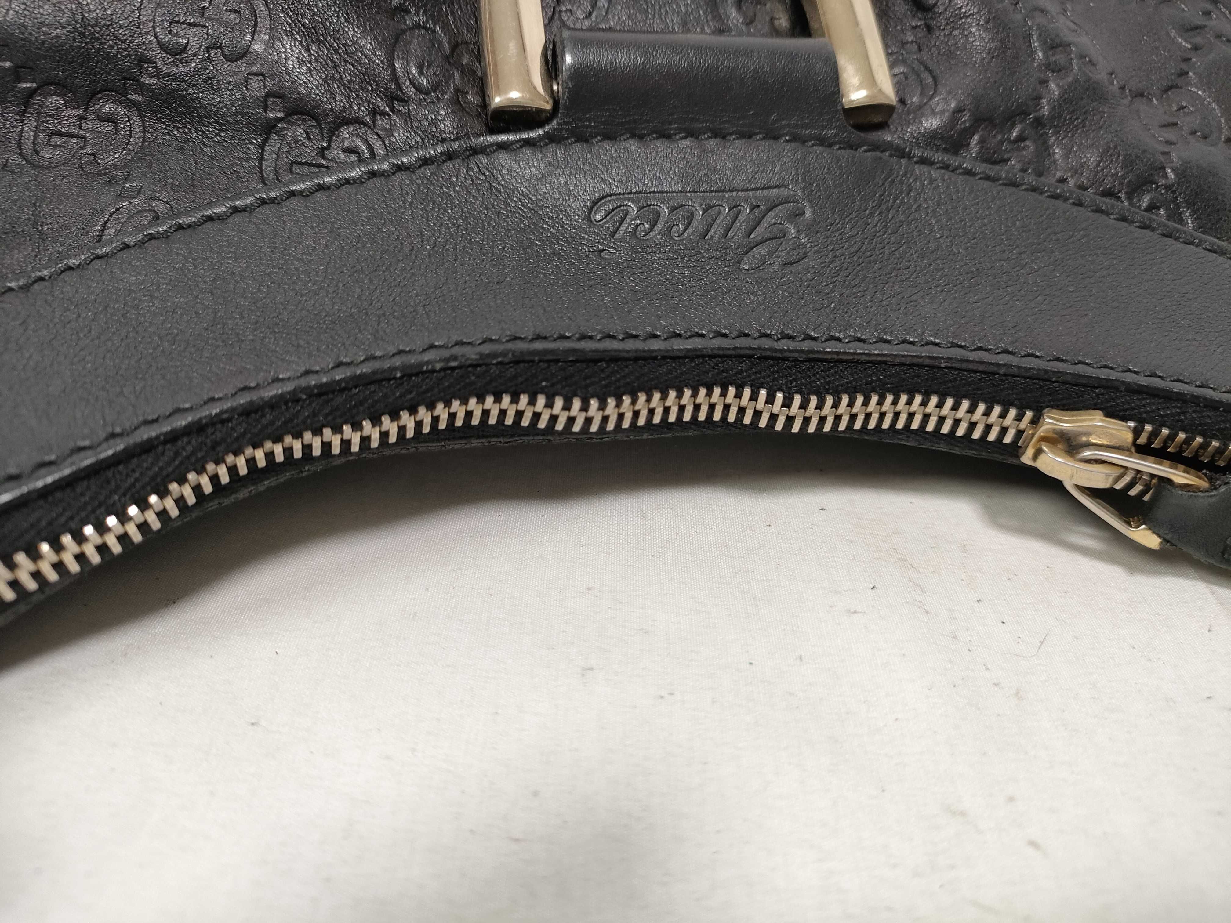 Black Leather D-Buckle Waist Bag Handbag — view 11