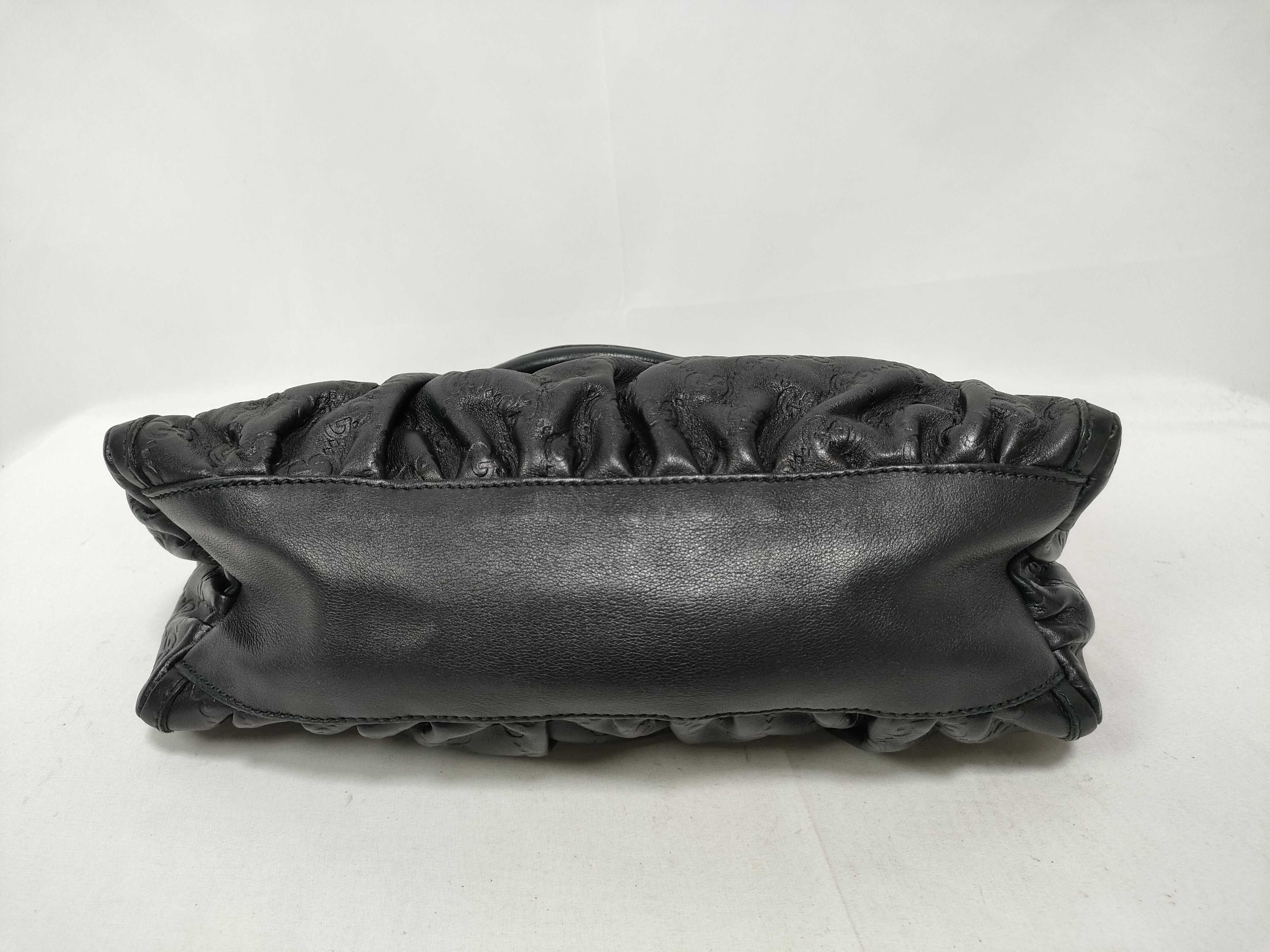 Black Leather D-Buckle Waist Bag Handbag — view 3