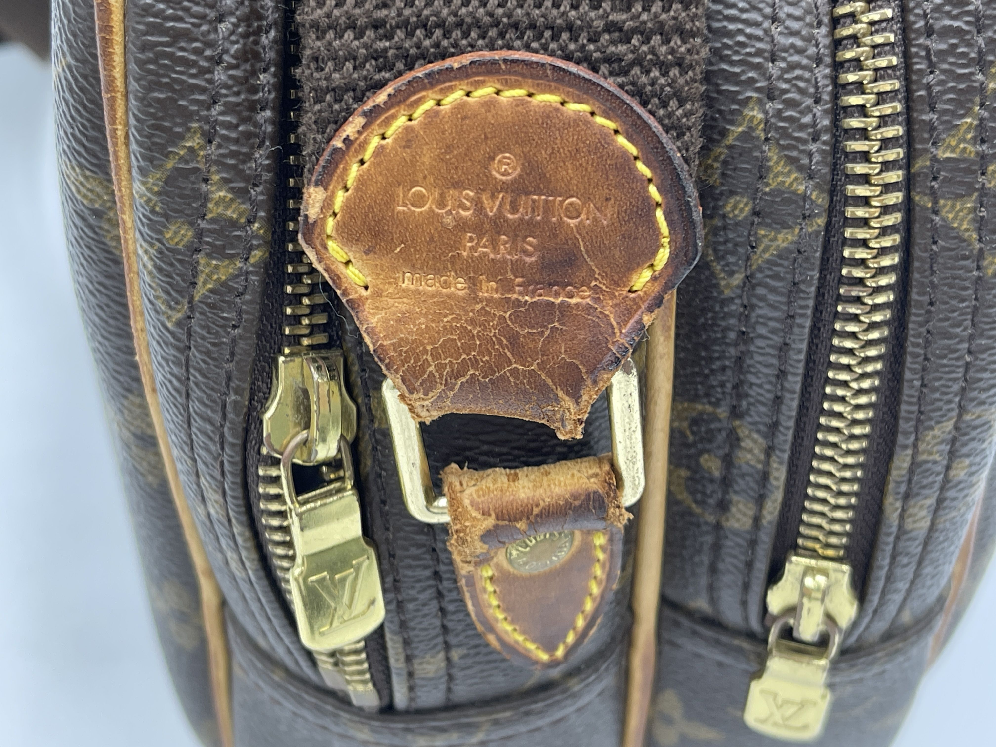 Monogram Reporter PM M45254 SP1020 Shoulder Bag — view 8
