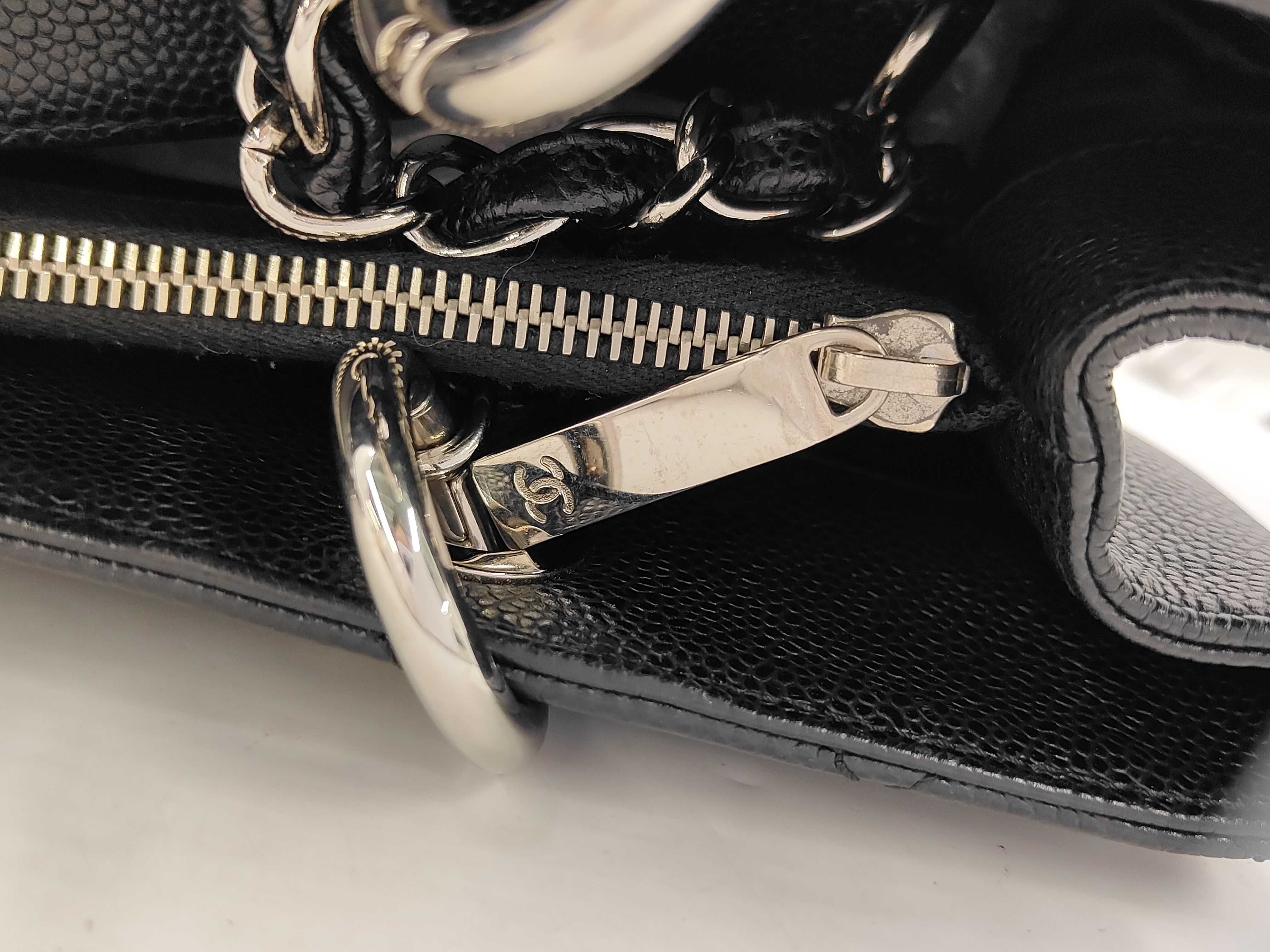 GST Medium Black Bag with Silver Buckle — view 11
