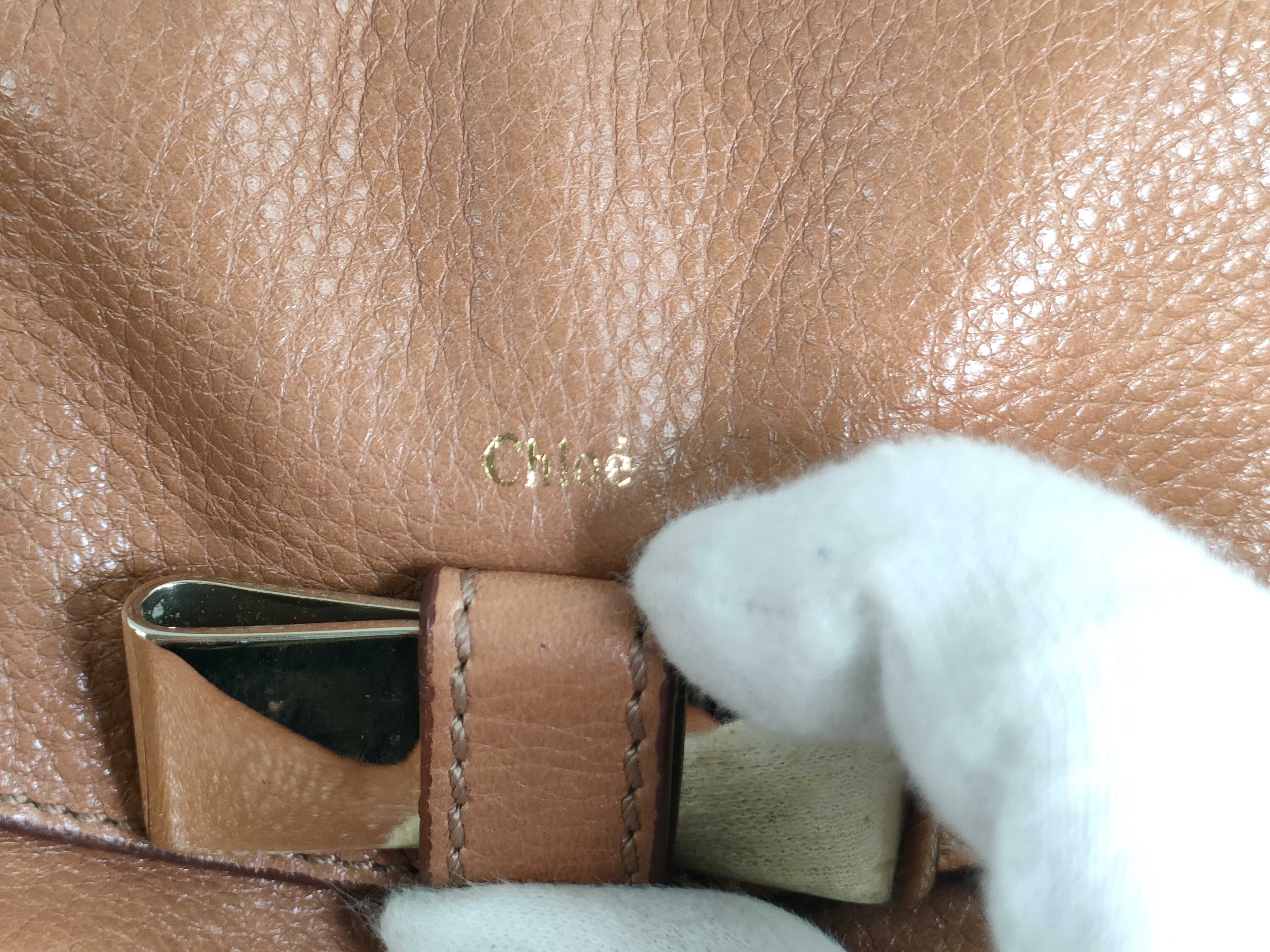 Lily Shoulder Bag, Leather, Brown — view 13
