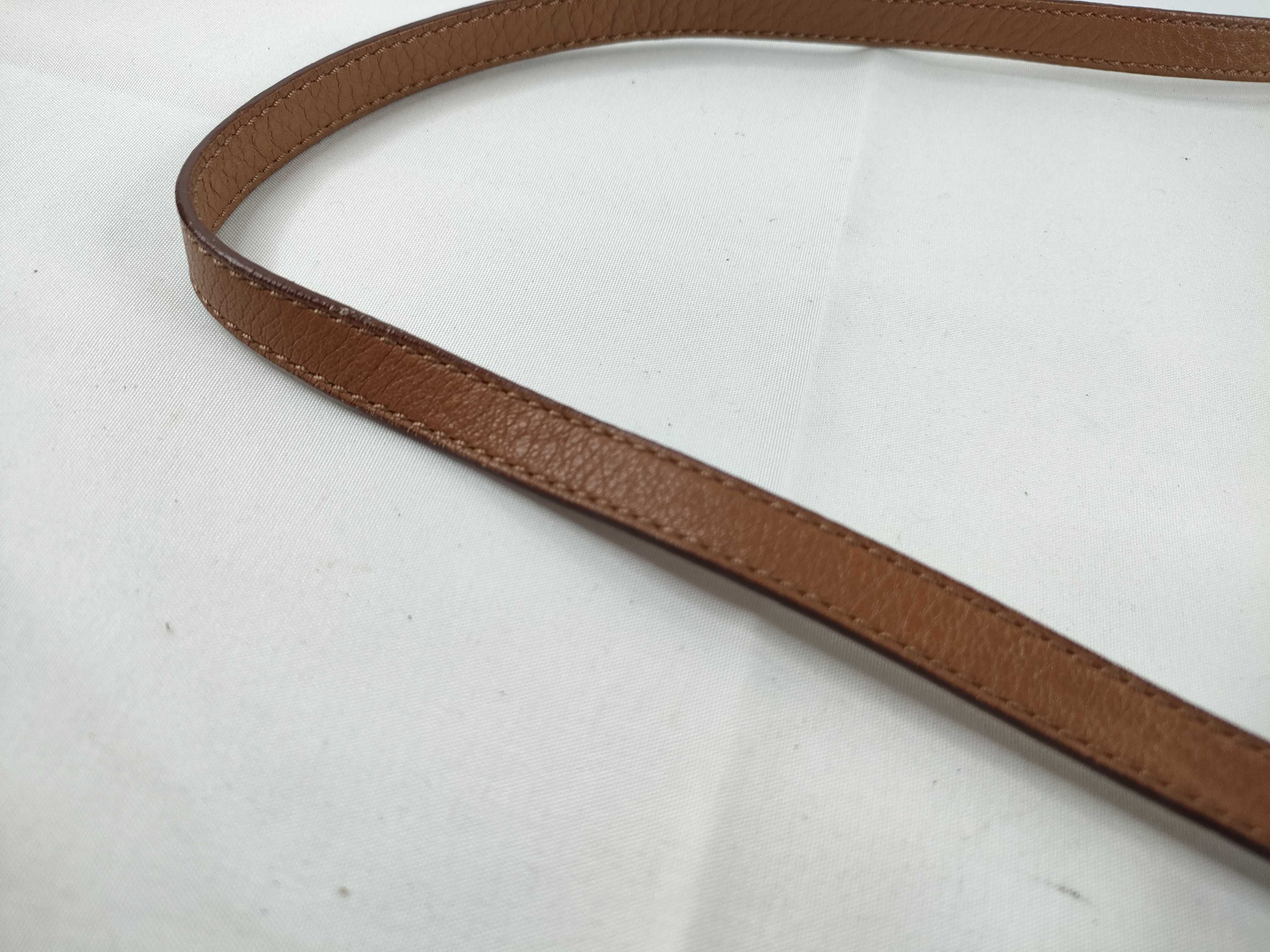 Lily Shoulder Bag, Leather, Brown — view 7