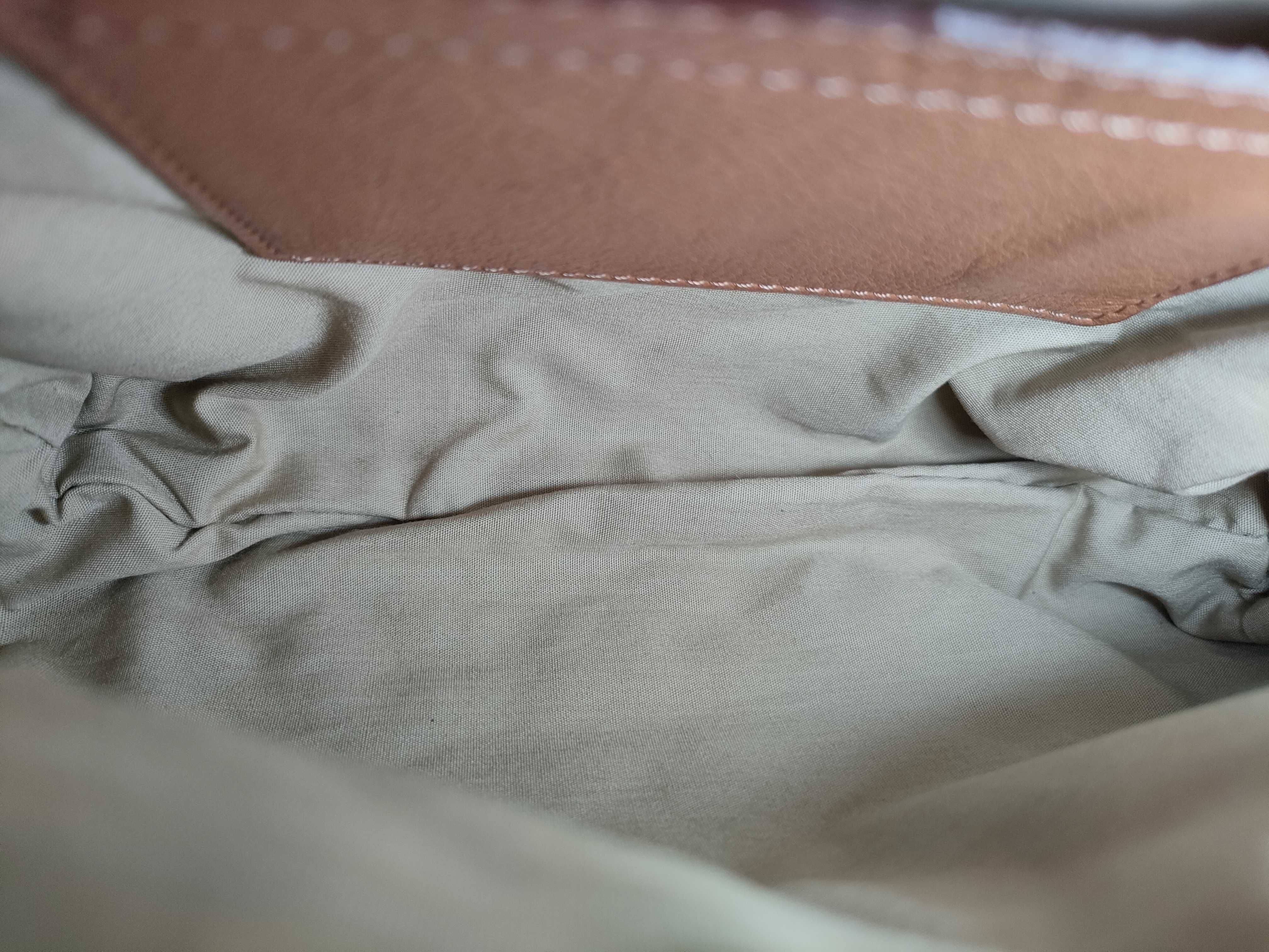 Lily Shoulder Bag, Leather, Brown — view 10