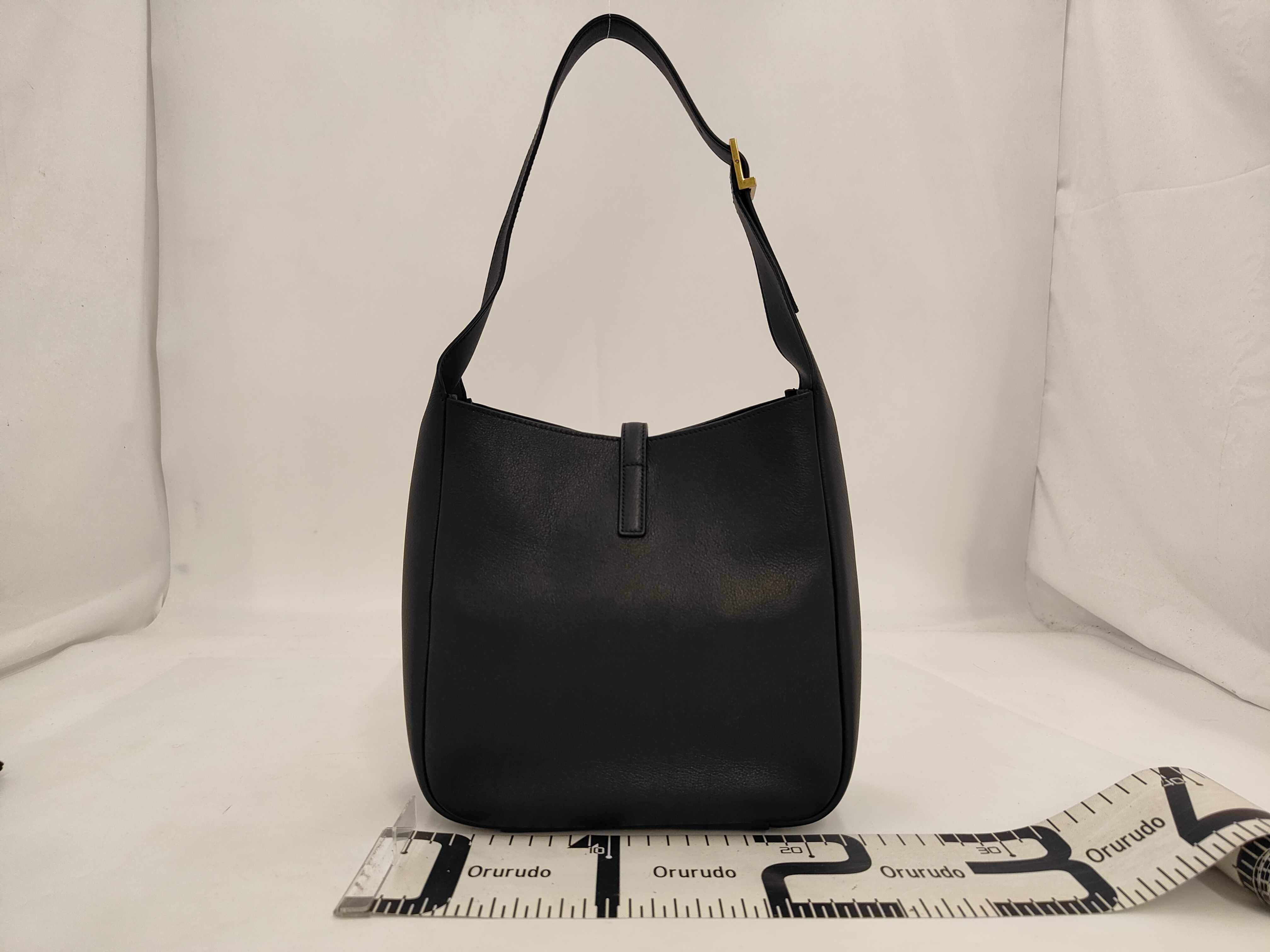 Hobo Calf Leather Shoulder Bag Small Bag — view 2