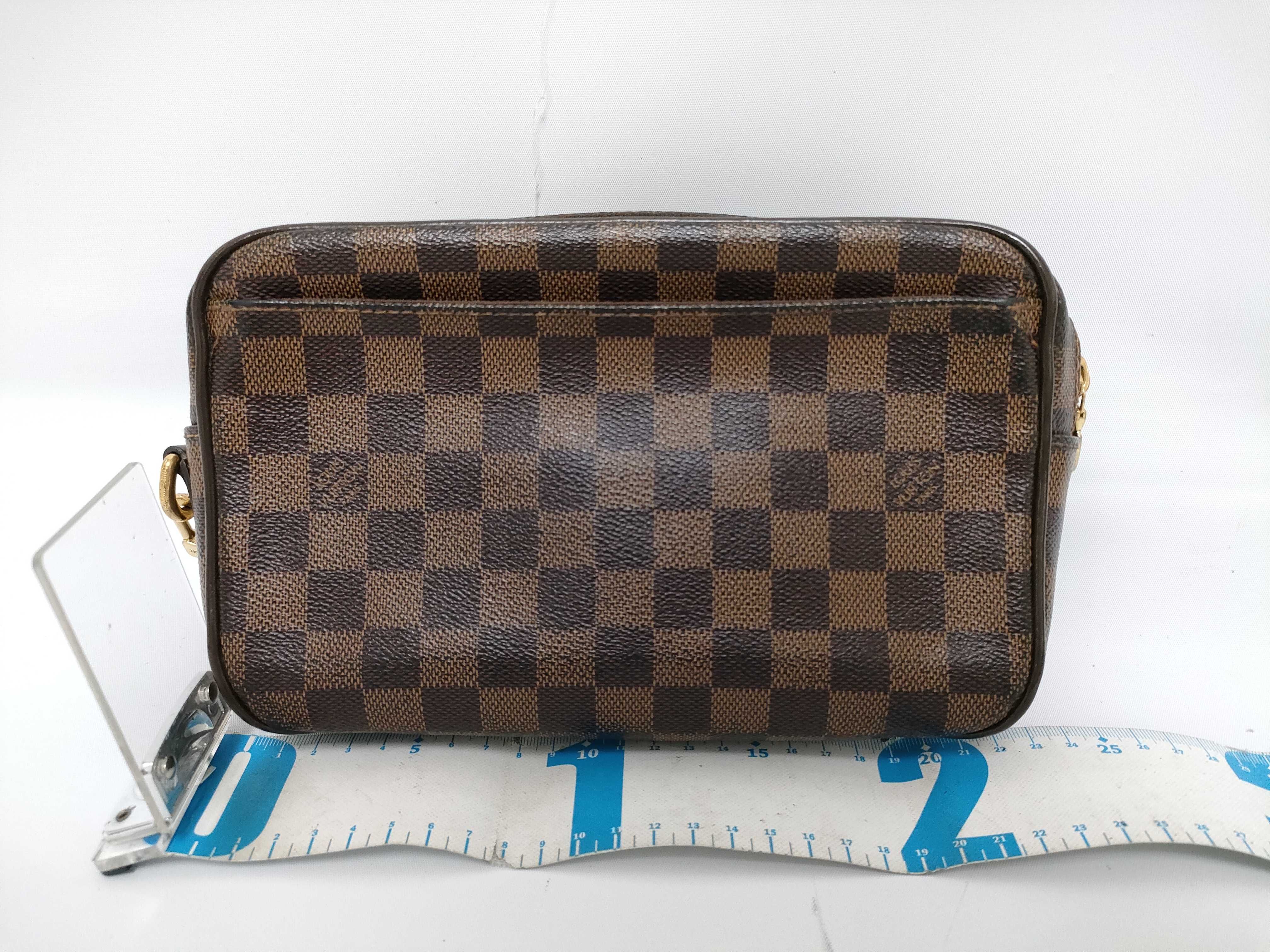 Damier LV Louis Vuitton Clutch Bag — view 2