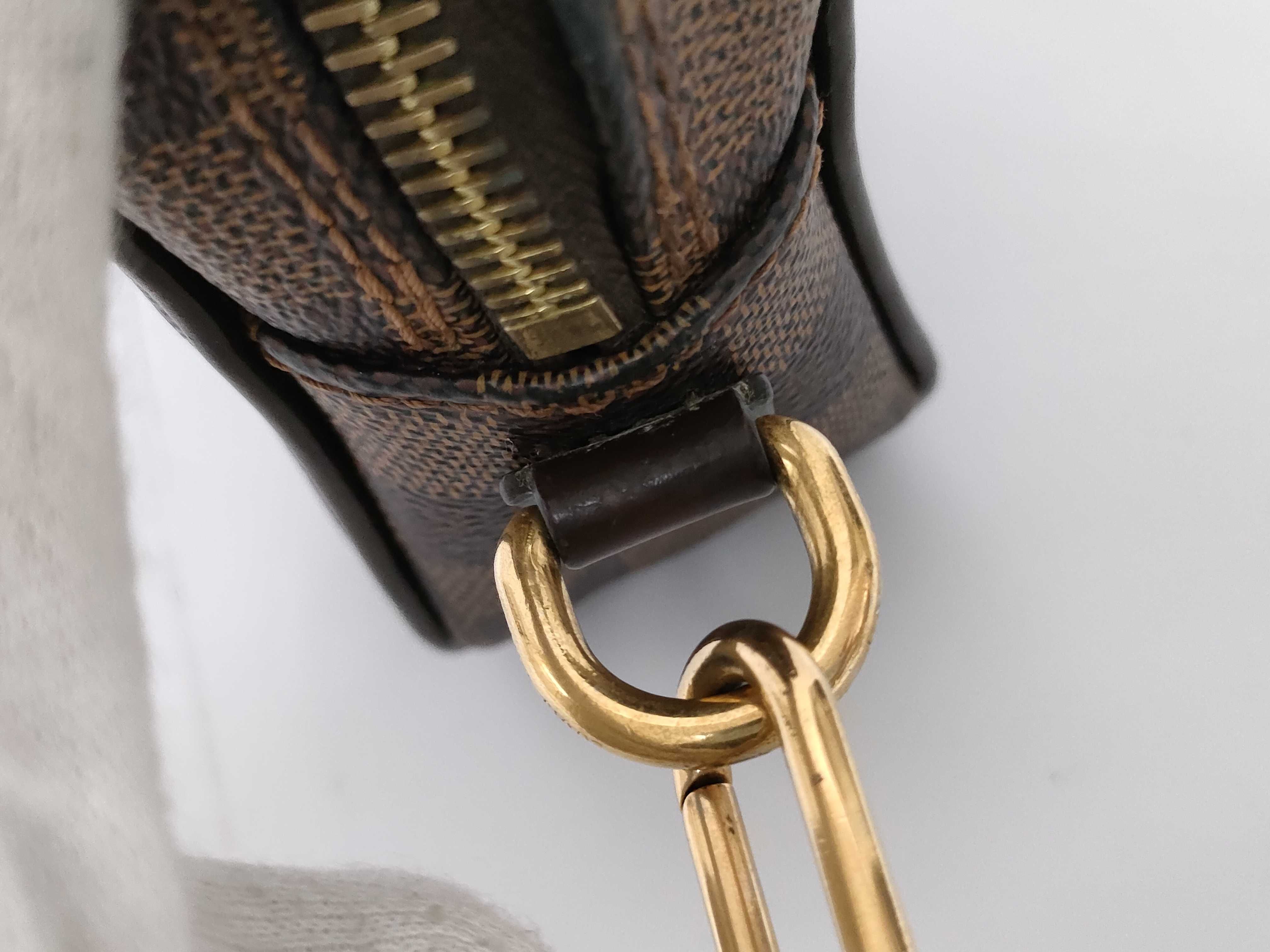 Damier LV Louis Vuitton Clutch Bag — view 9