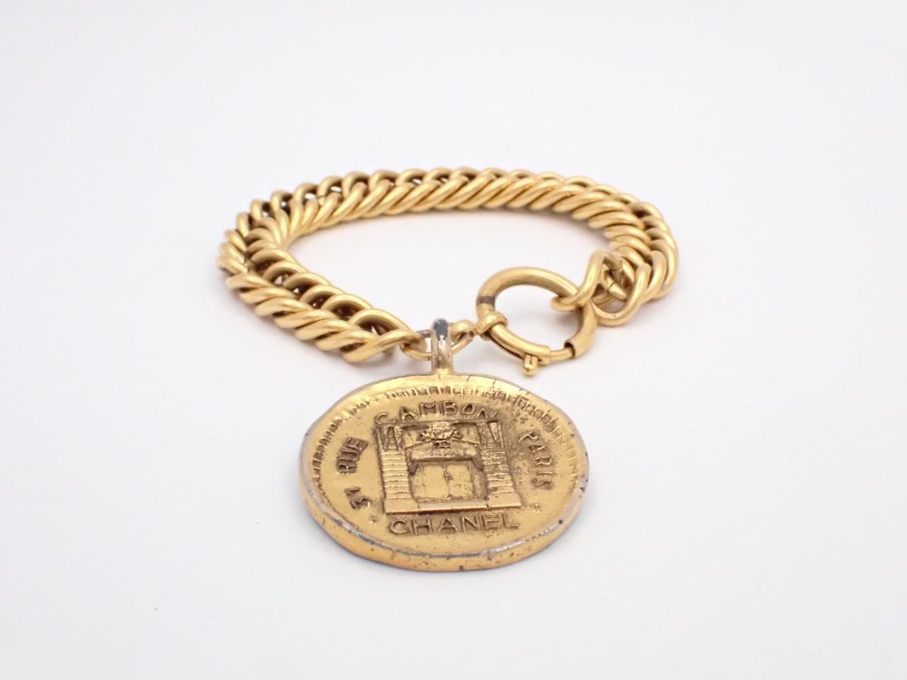Cambon Line (precious metal) bracelet/bangle (metal) - wrist circumference approximately 20cm