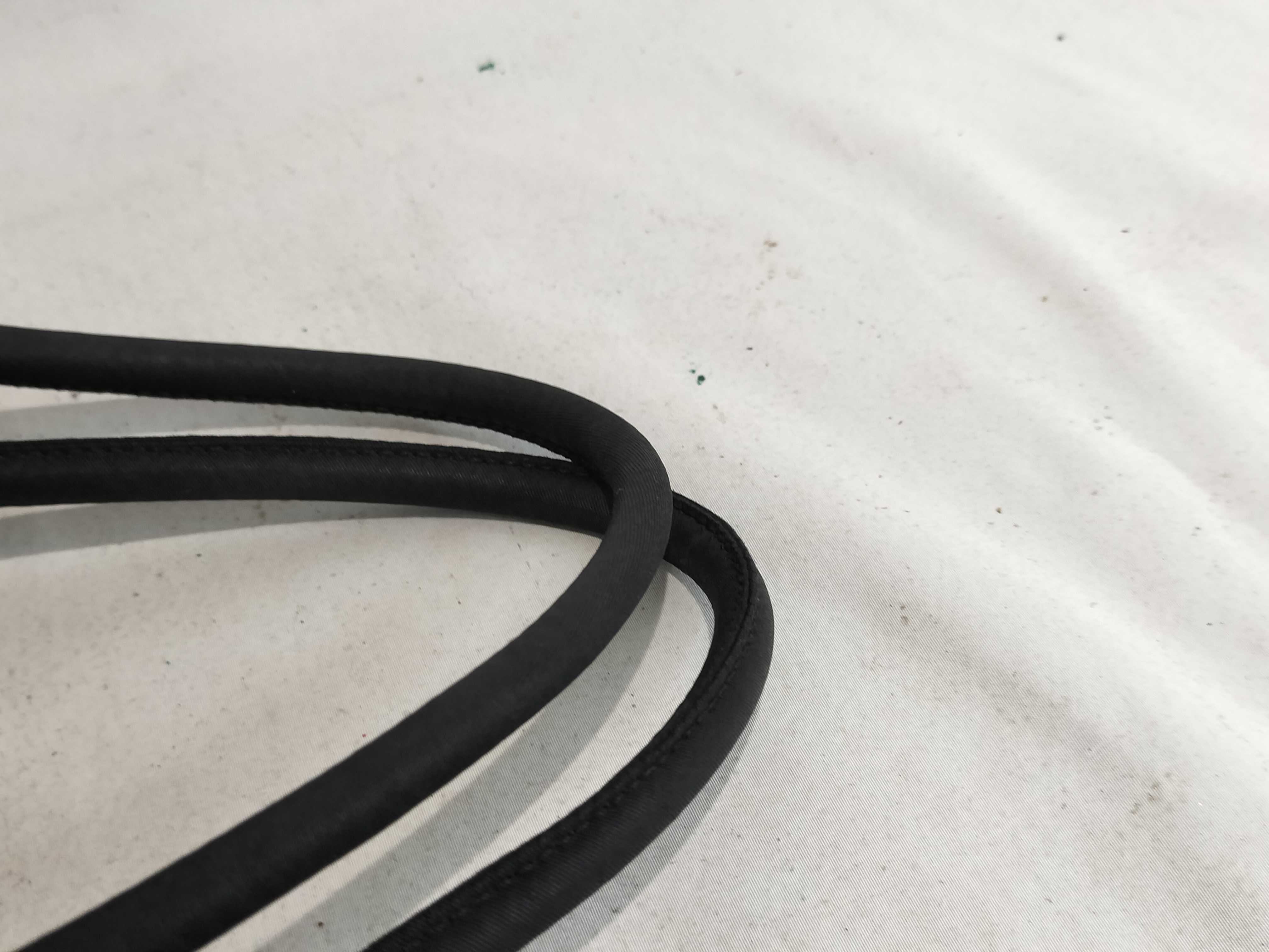 Nylon Handbag, Black. Some hardware is missing or chipped. — view 5