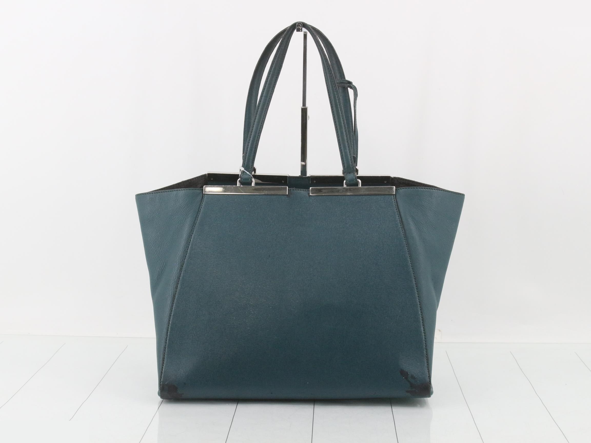 Trois Jours Leather Tote Bag — view 2