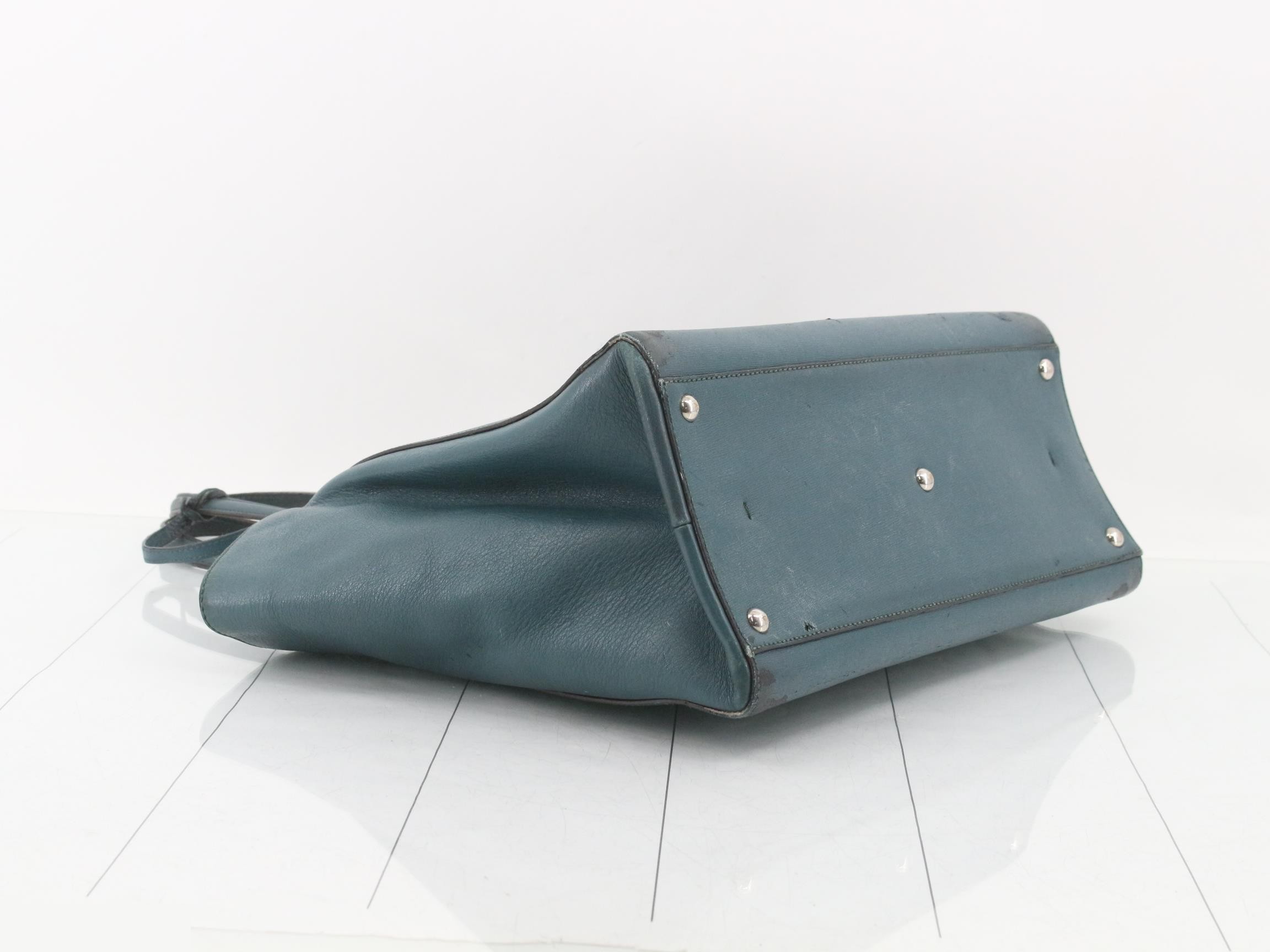 Trois Jours Leather Tote Bag — view 5