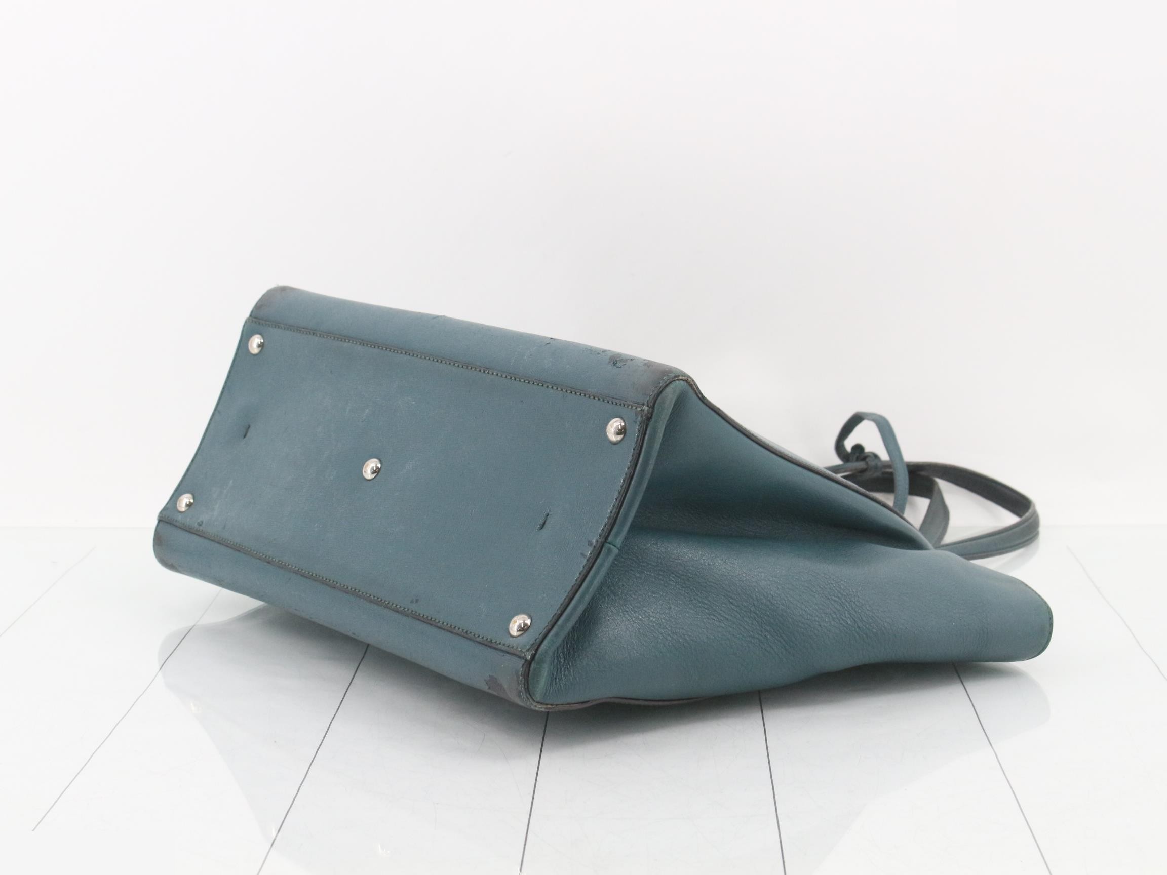 Trois Jours Leather Tote Bag — view 6