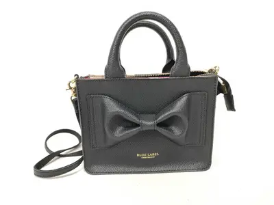 Blue Label Nova Check Ribbon 2-Way Handbag with Strap