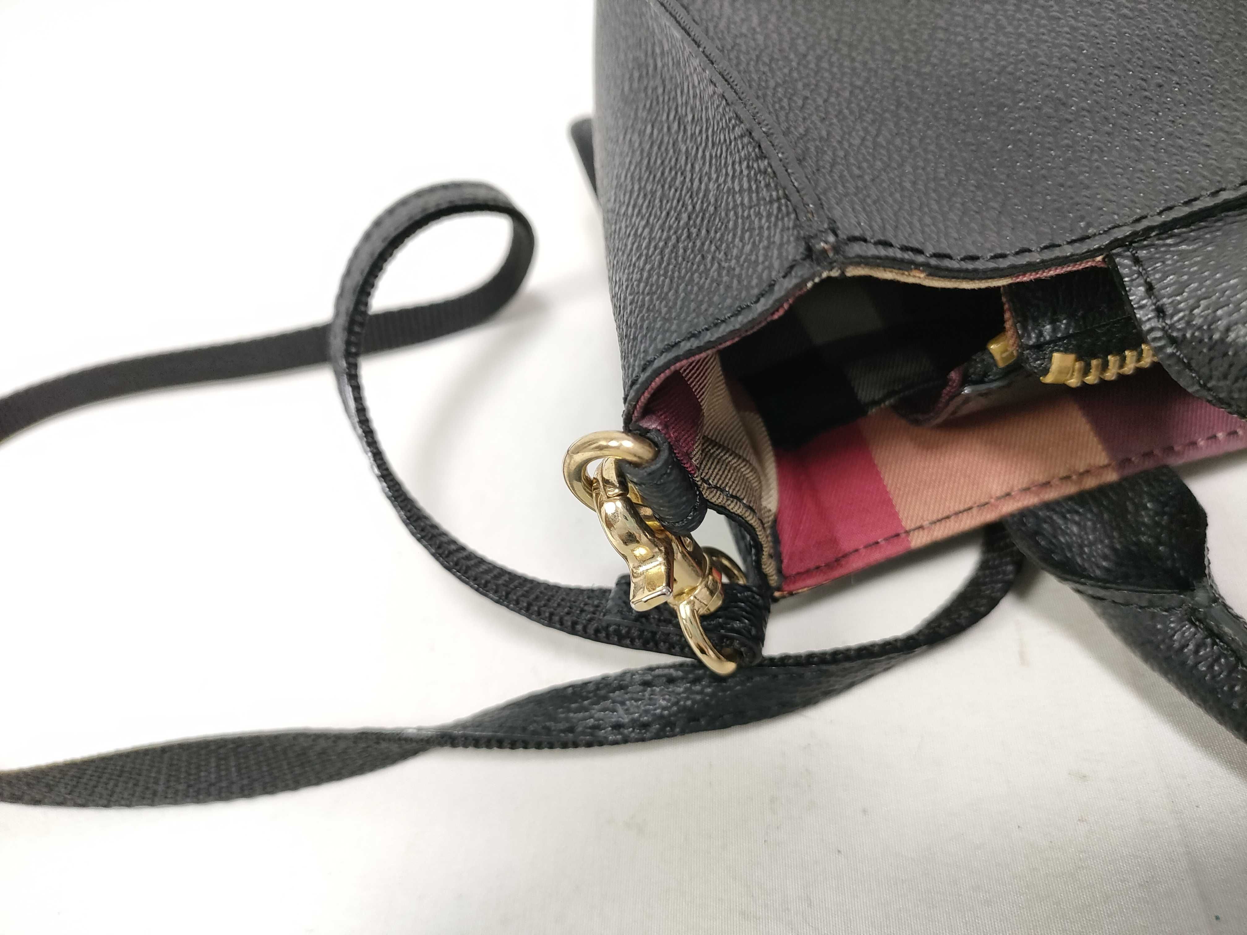 Blue Label Nova Check Ribbon 2-Way Handbag with Strap — view 11