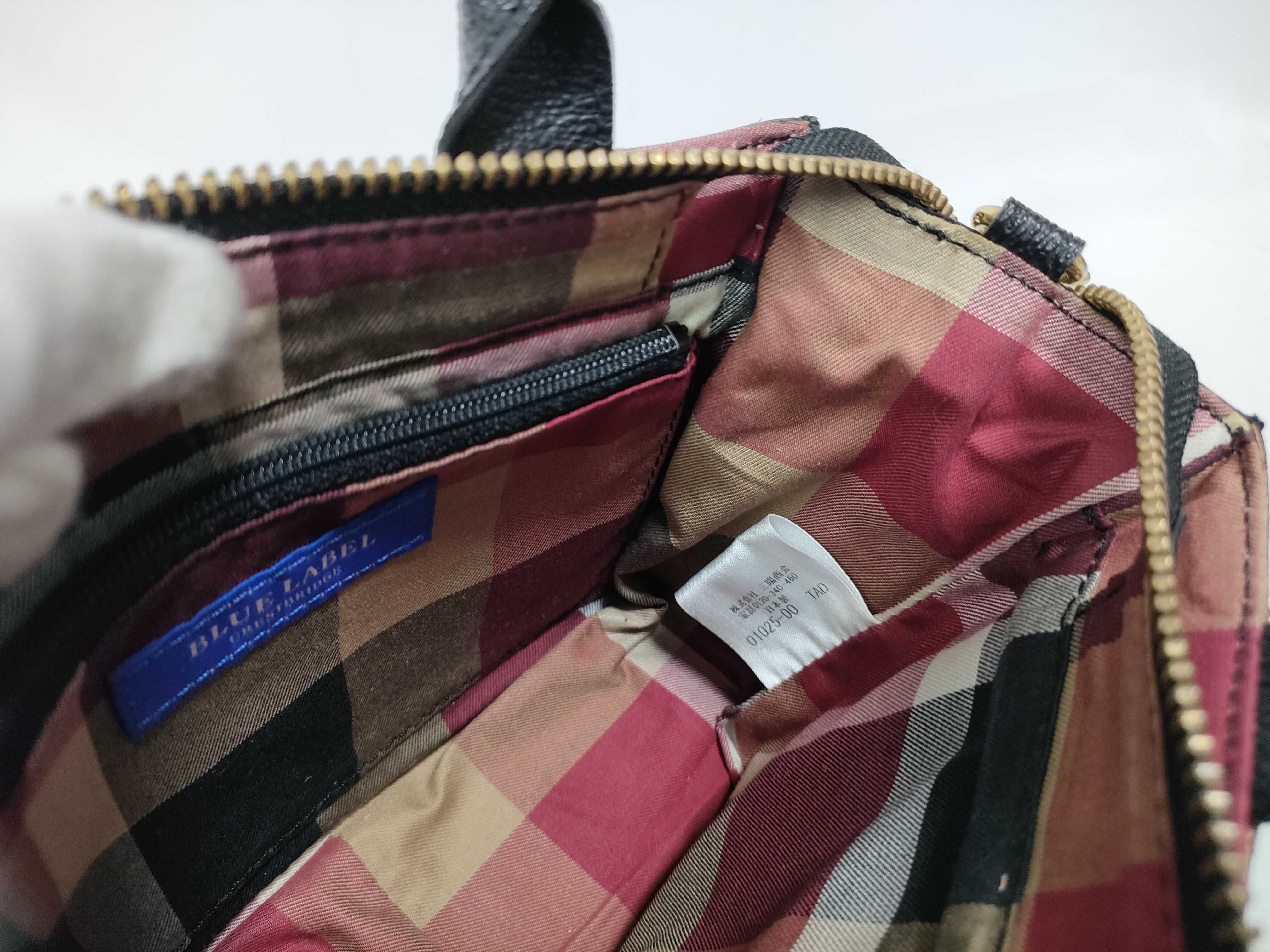 Blue Label Nova Check Ribbon 2-Way Handbag with Strap — view 12