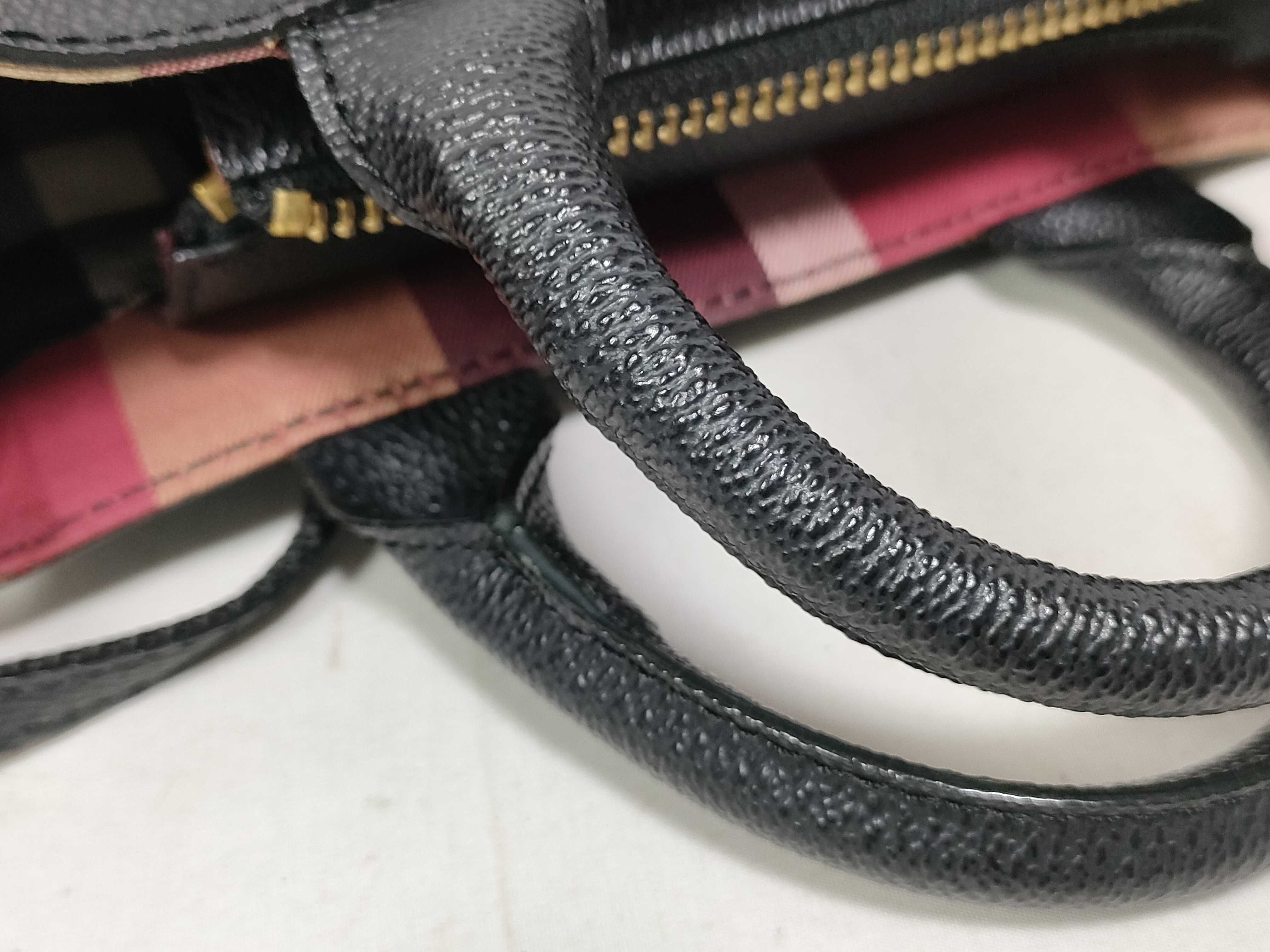Blue Label Nova Check Ribbon 2-Way Handbag with Strap — view 7