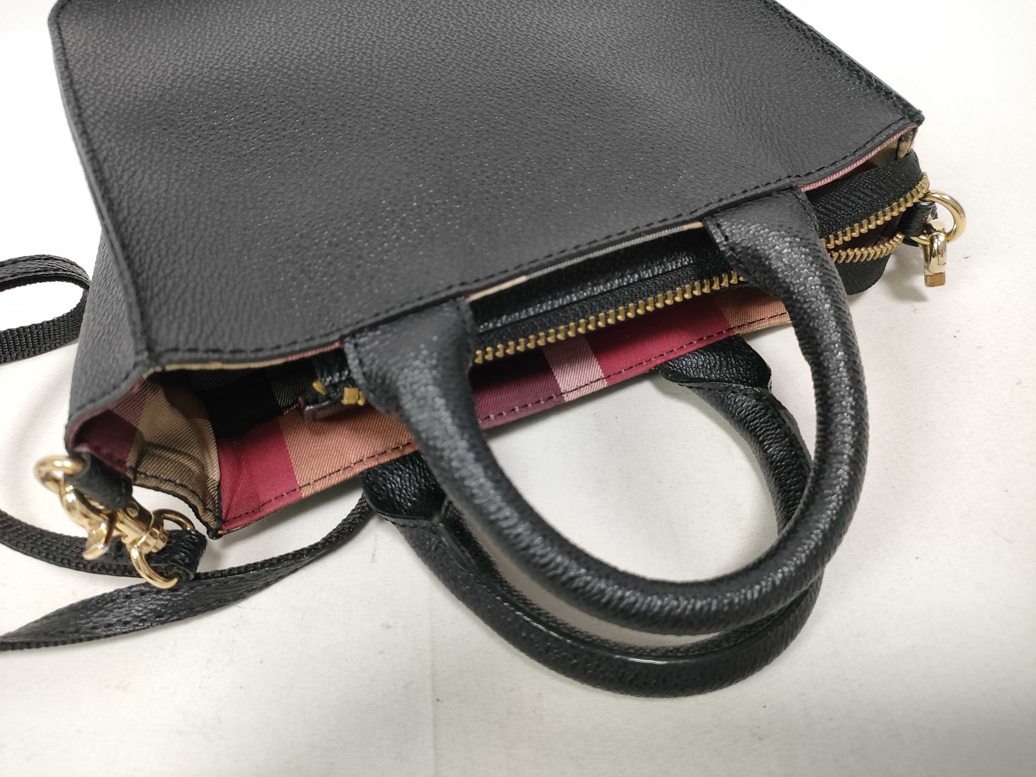 Blue Label Nova Check Ribbon 2-Way Handbag with Strap — view 8