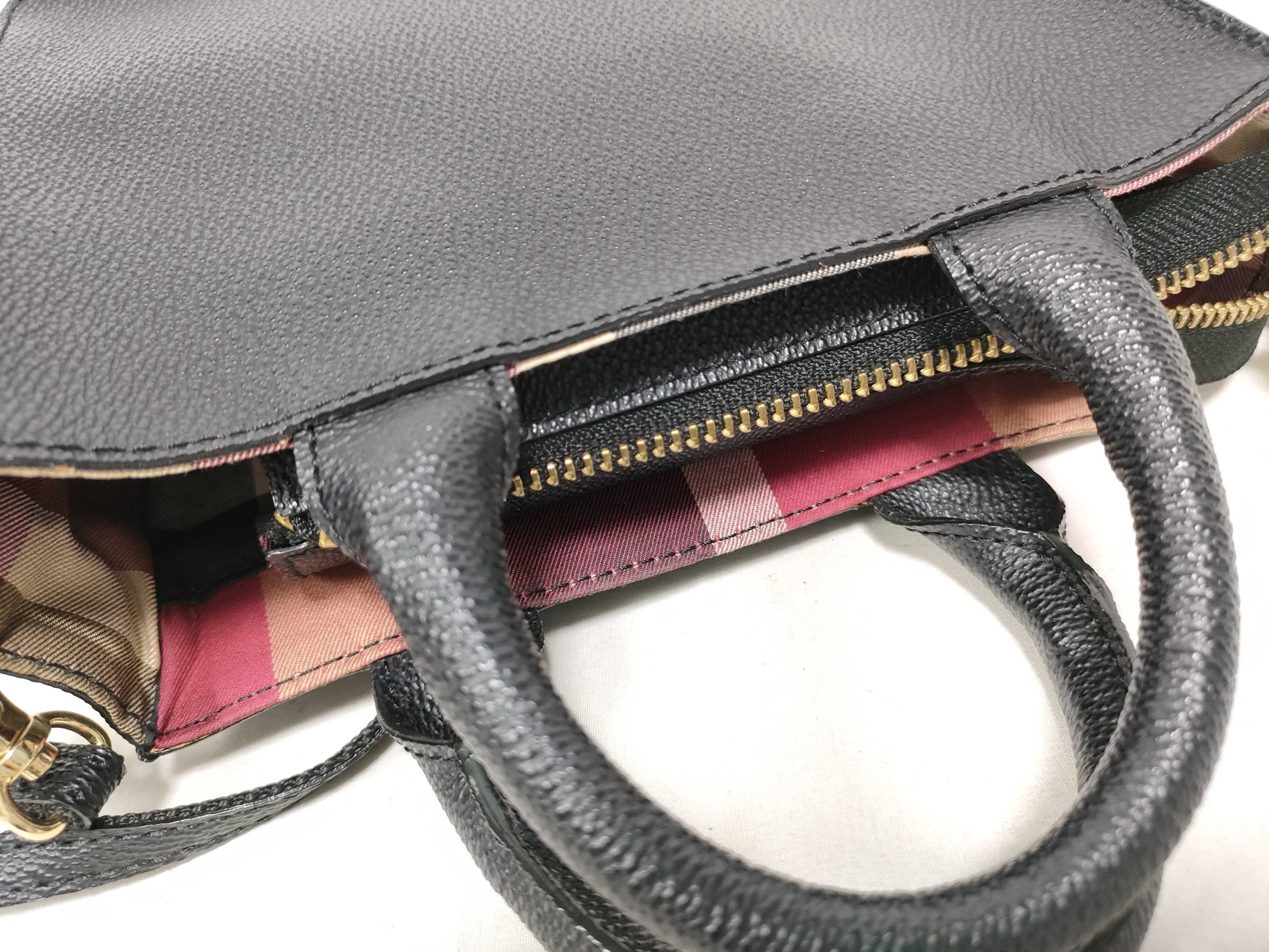 Blue Label Nova Check Ribbon 2-Way Handbag with Strap — view 10
