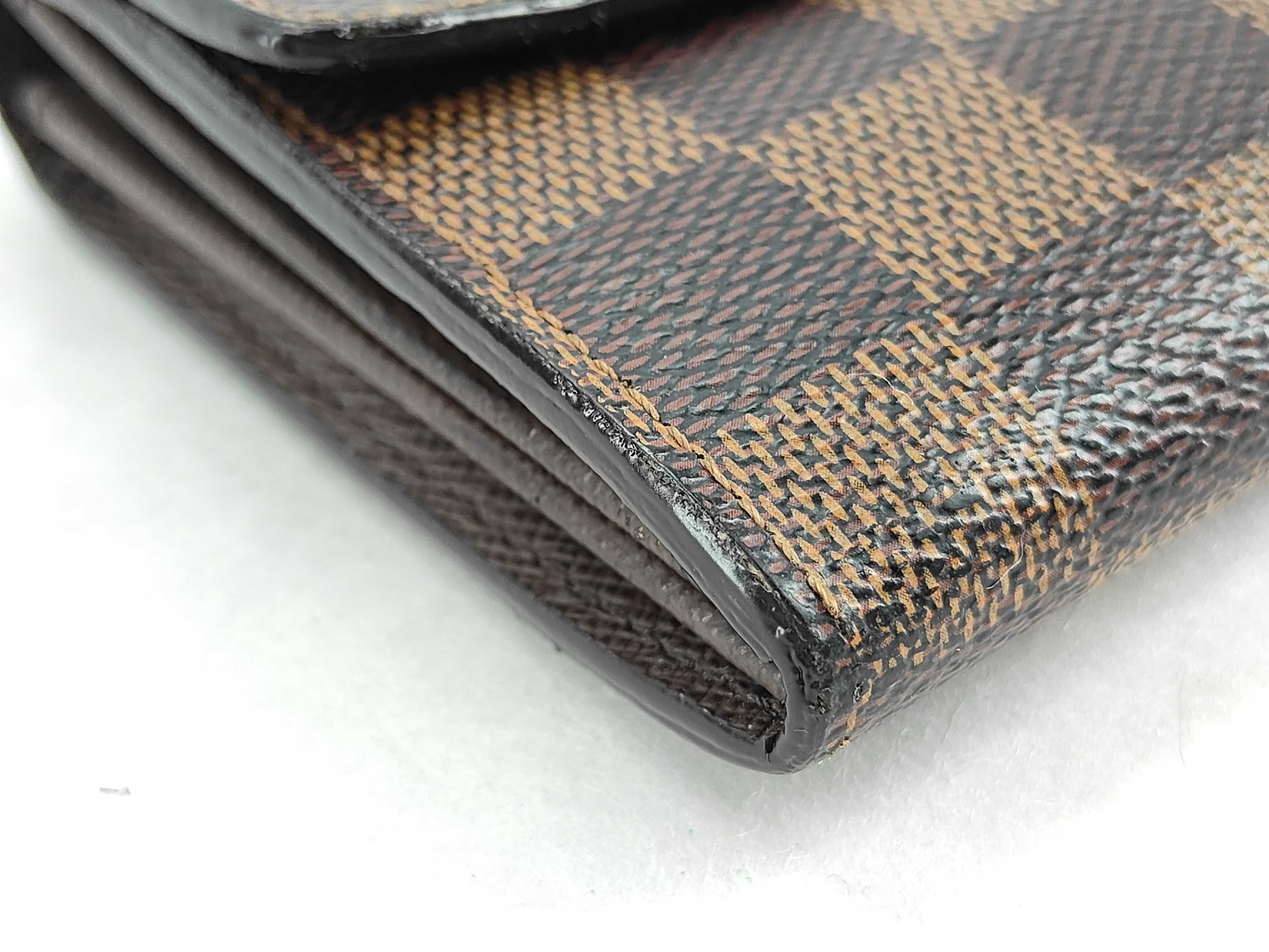 Damier Ebene Sarah Wallet Long Wallet — view 3