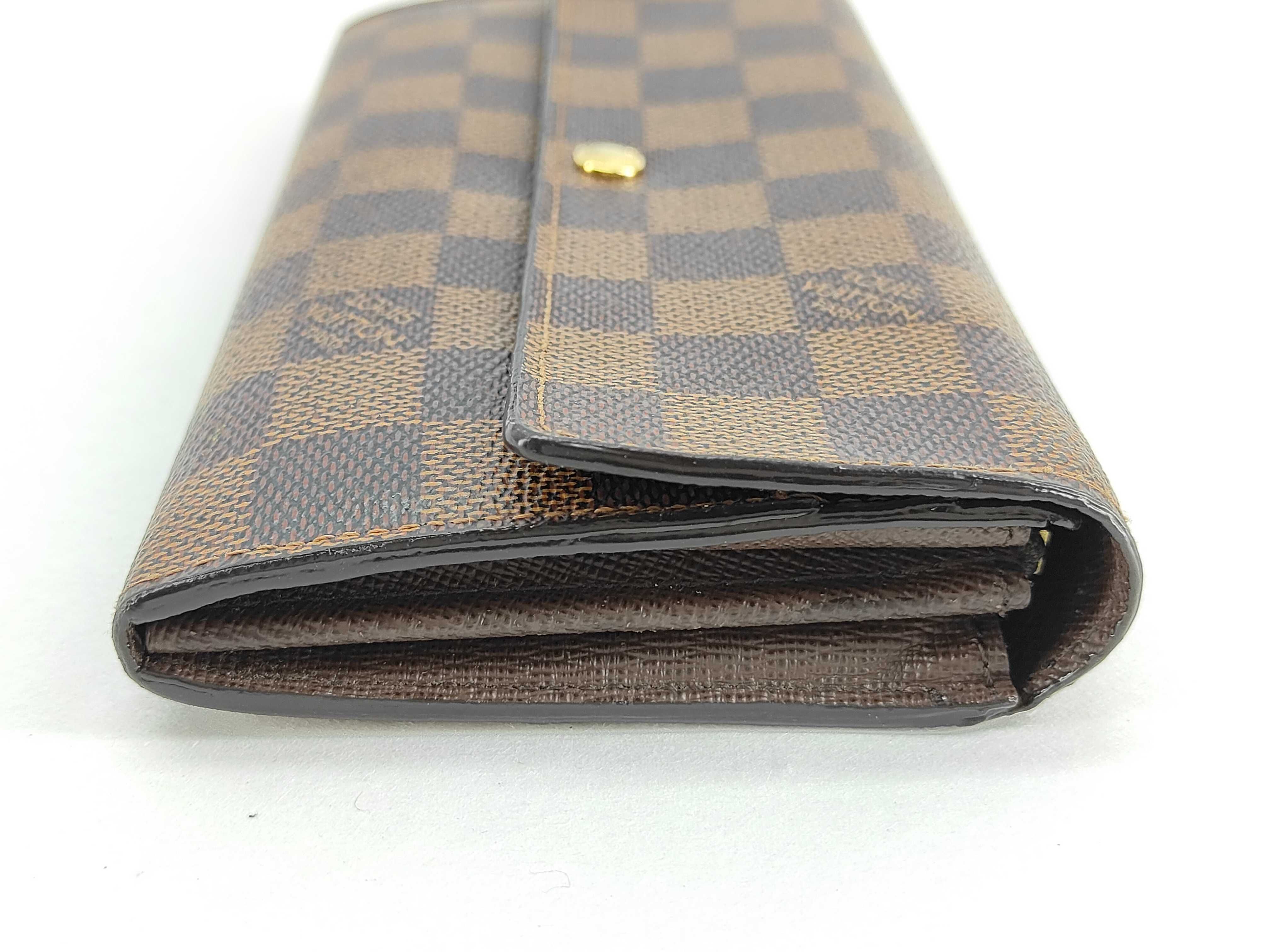 Damier Ebene Sarah Wallet Long Wallet — view 5