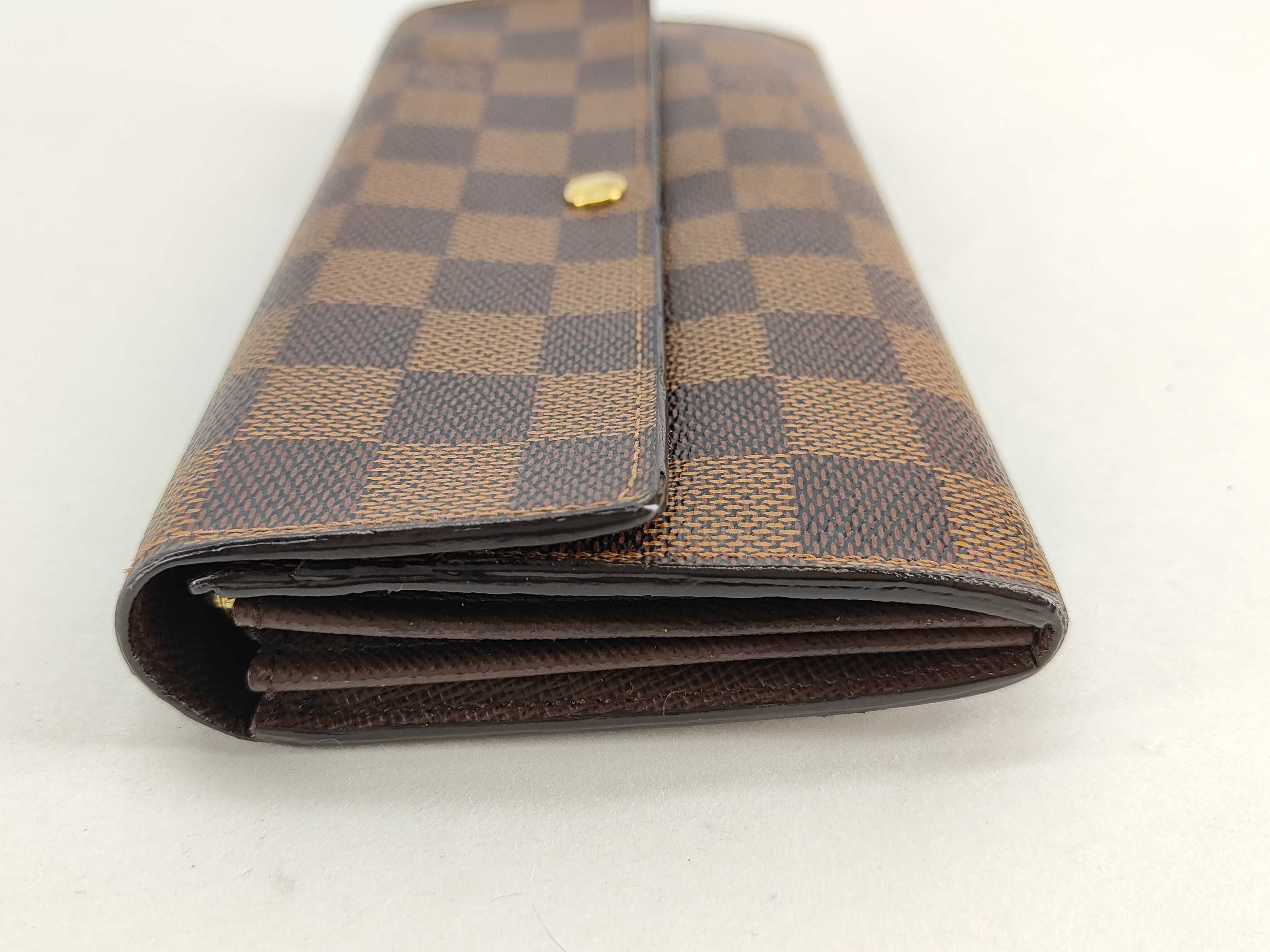 Damier Ebene Sarah Wallet Long Wallet — view 7
