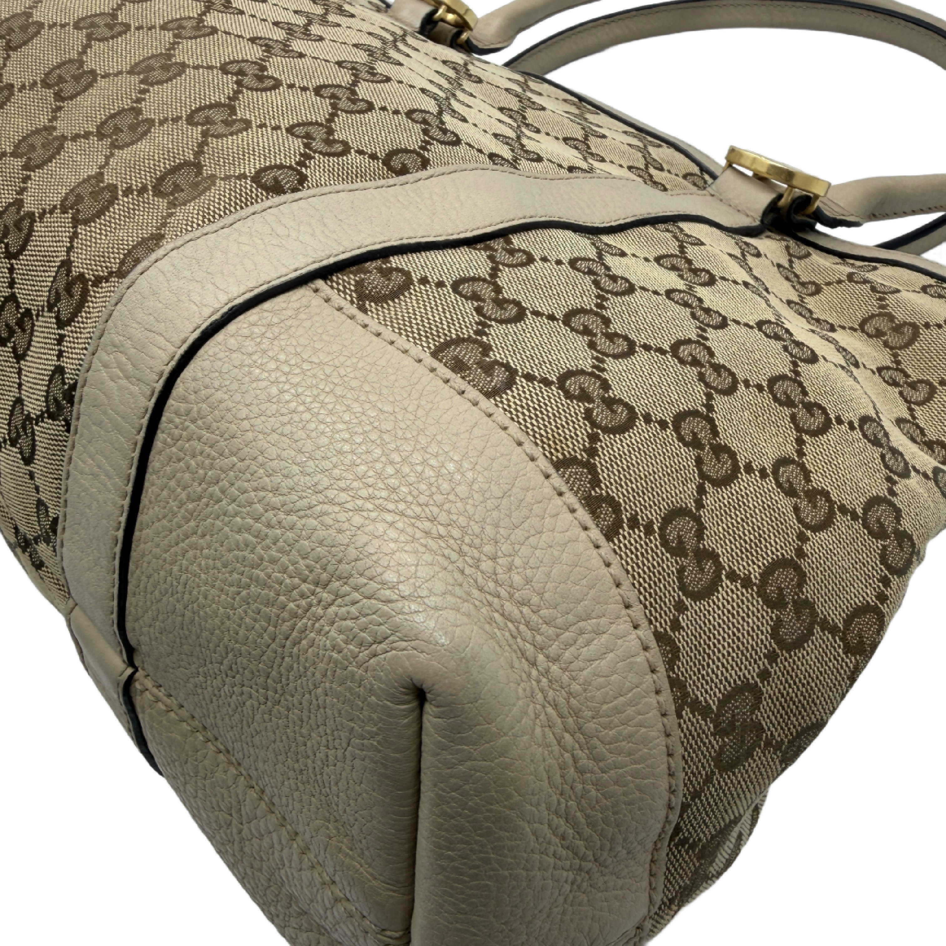 GG Canvas Interlocking G Tote Bag — view 9