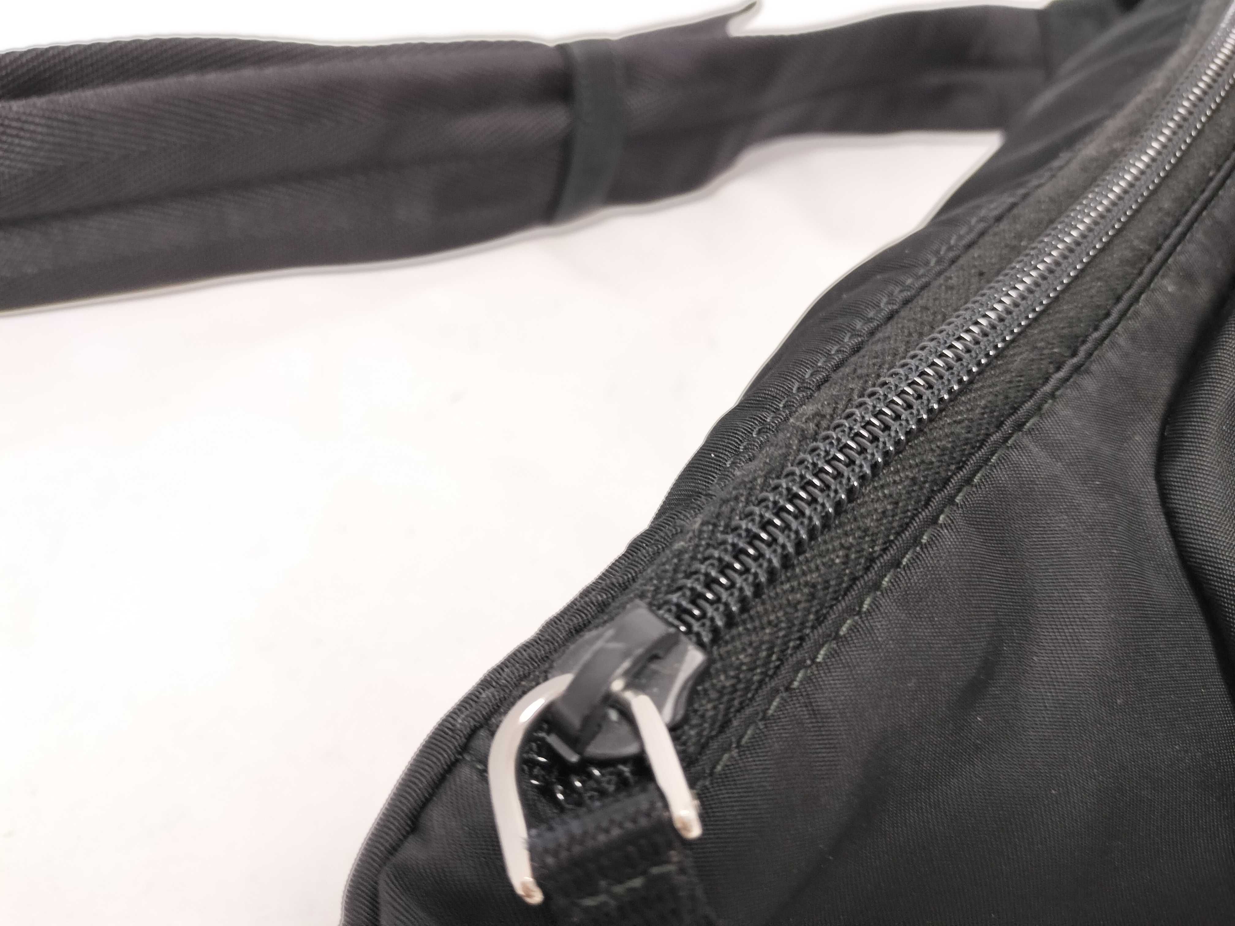Nylon Prada Tessuto Nylon Body Bag Black 2VL005 Waist Bag — view 6