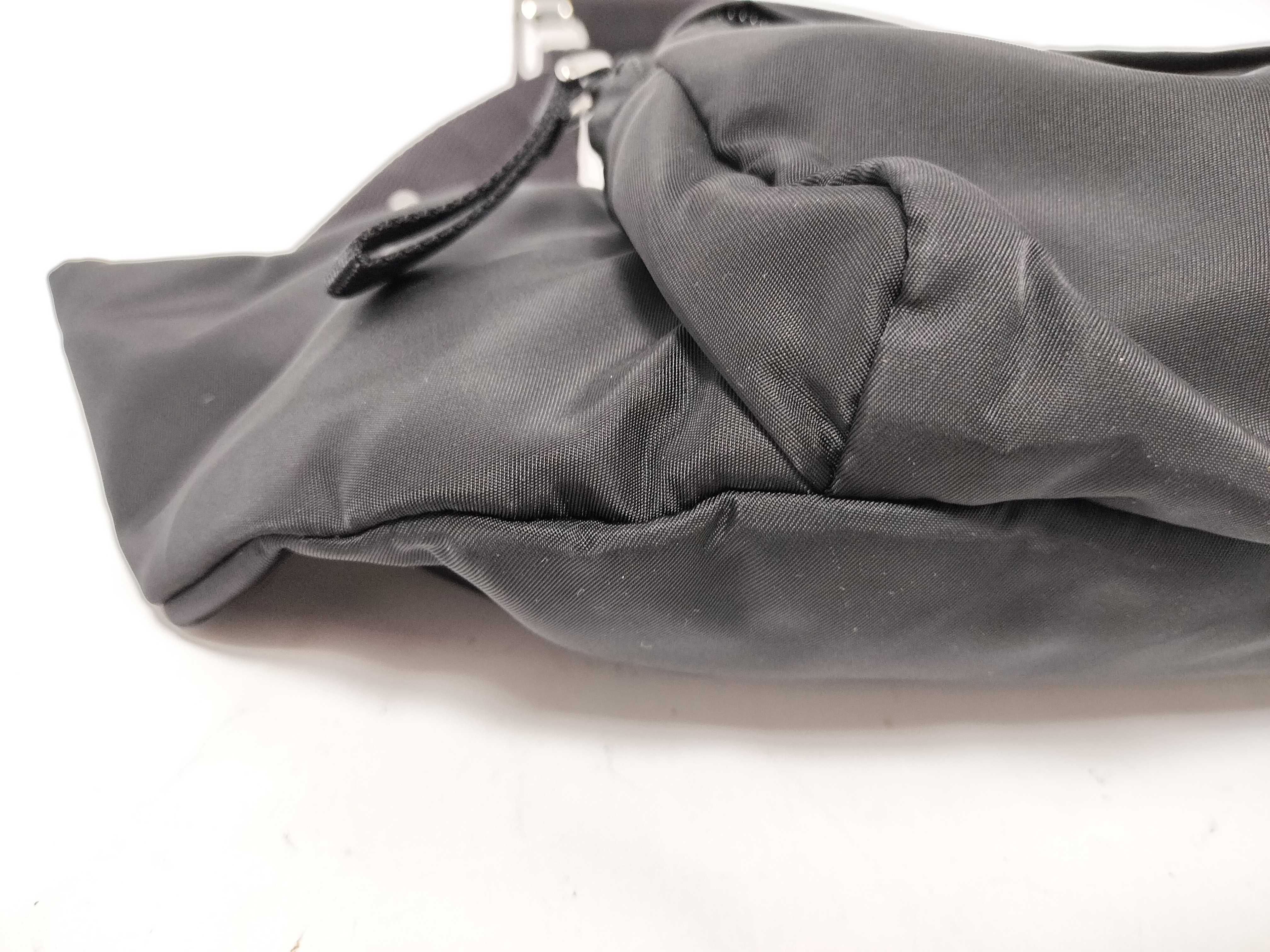 Nylon Prada Tessuto Nylon Body Bag Black 2VL005 Waist Bag — view 8