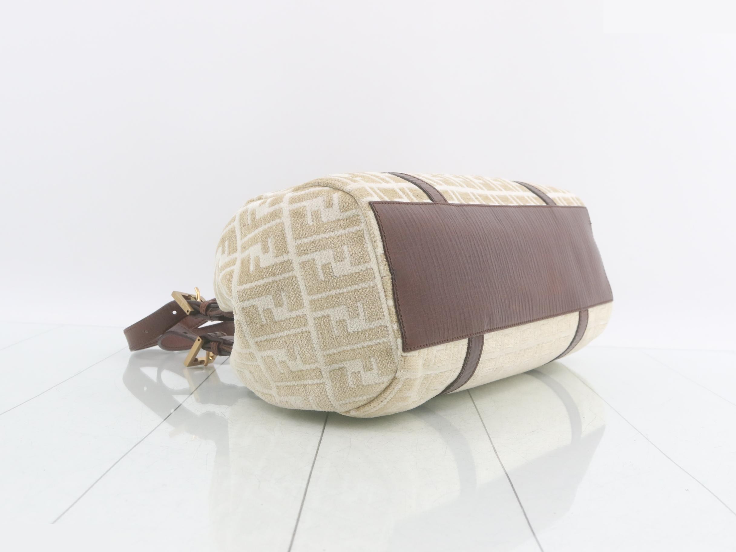 Zucca Leather Combination Handbag — view 5