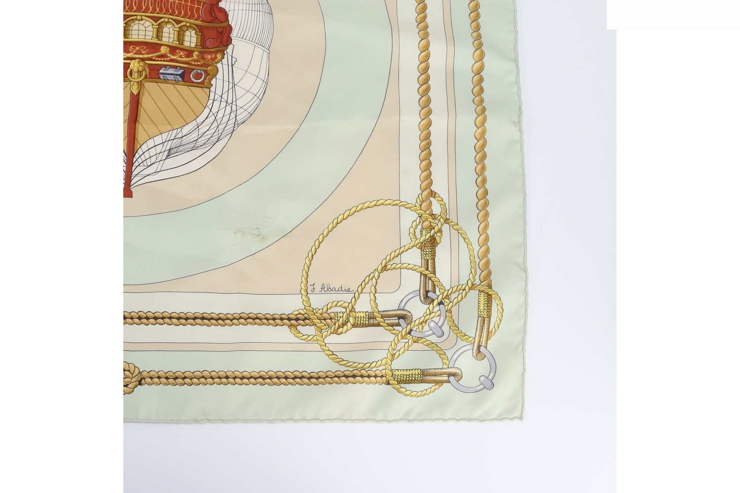 Carre 90 CHATEAUX D'ARRIERE Stern Ornament Castle at the Stern Scarf — view 5