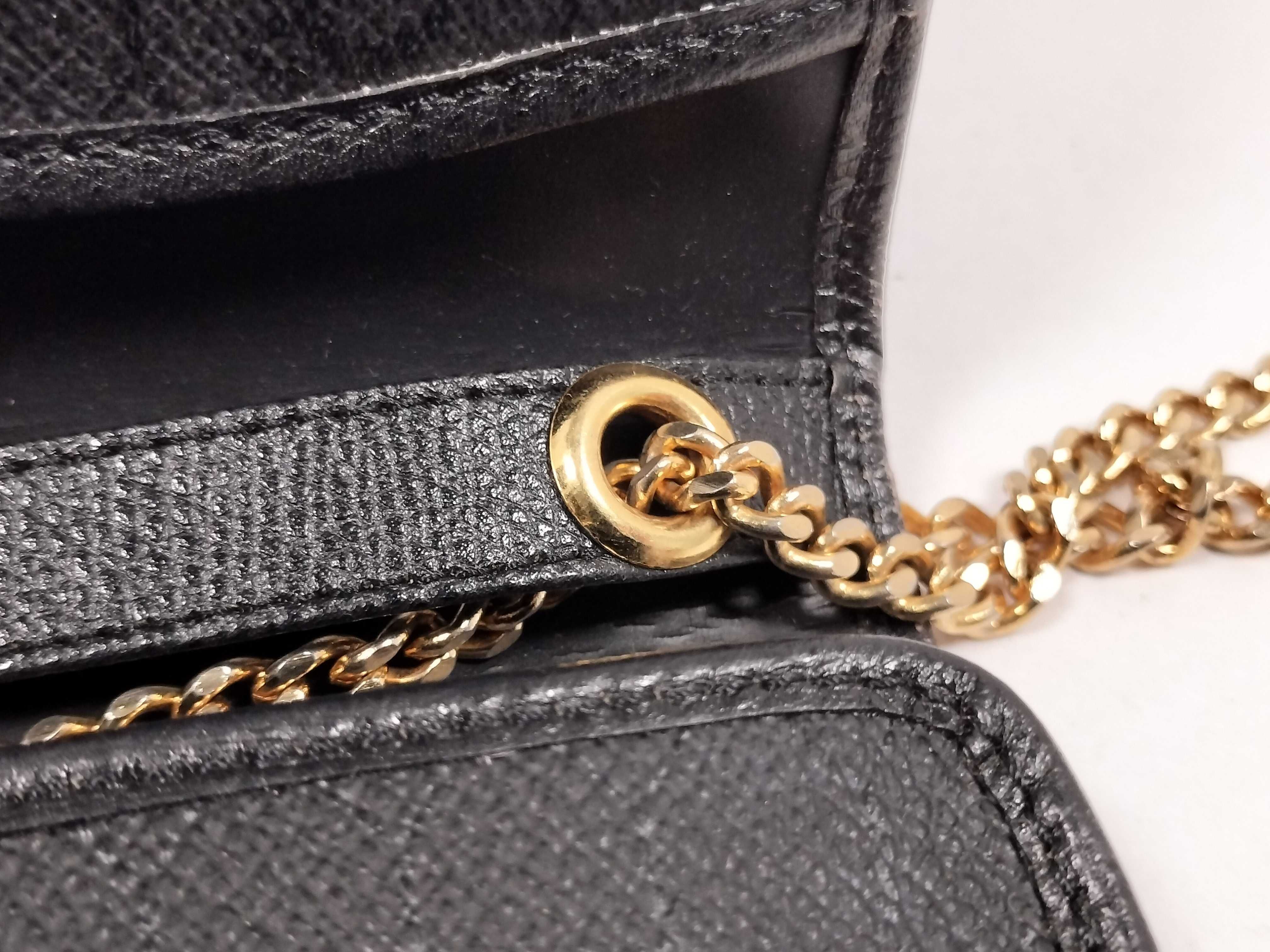 Christian Shoulder Bag Honeycomb Pattern Black Shoulder Bag — view 5
