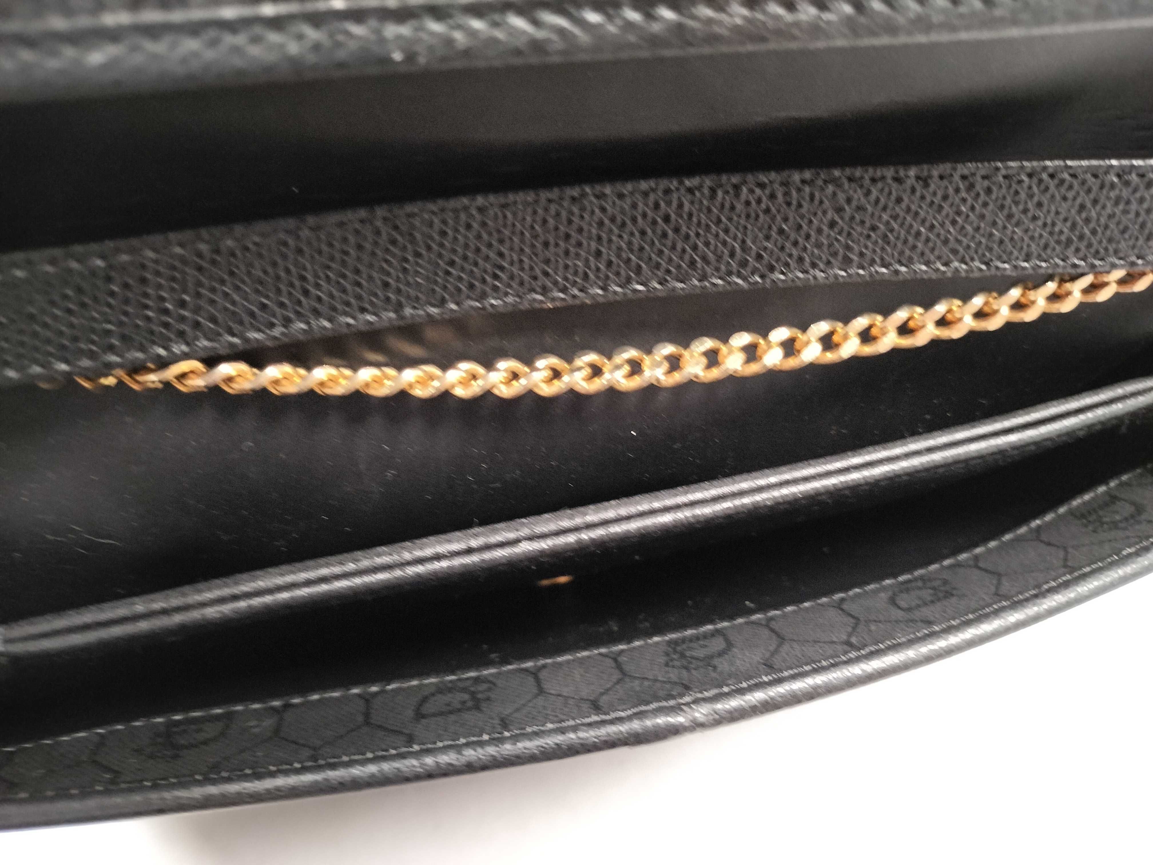 Christian Shoulder Bag Honeycomb Pattern Black Shoulder Bag — view 10