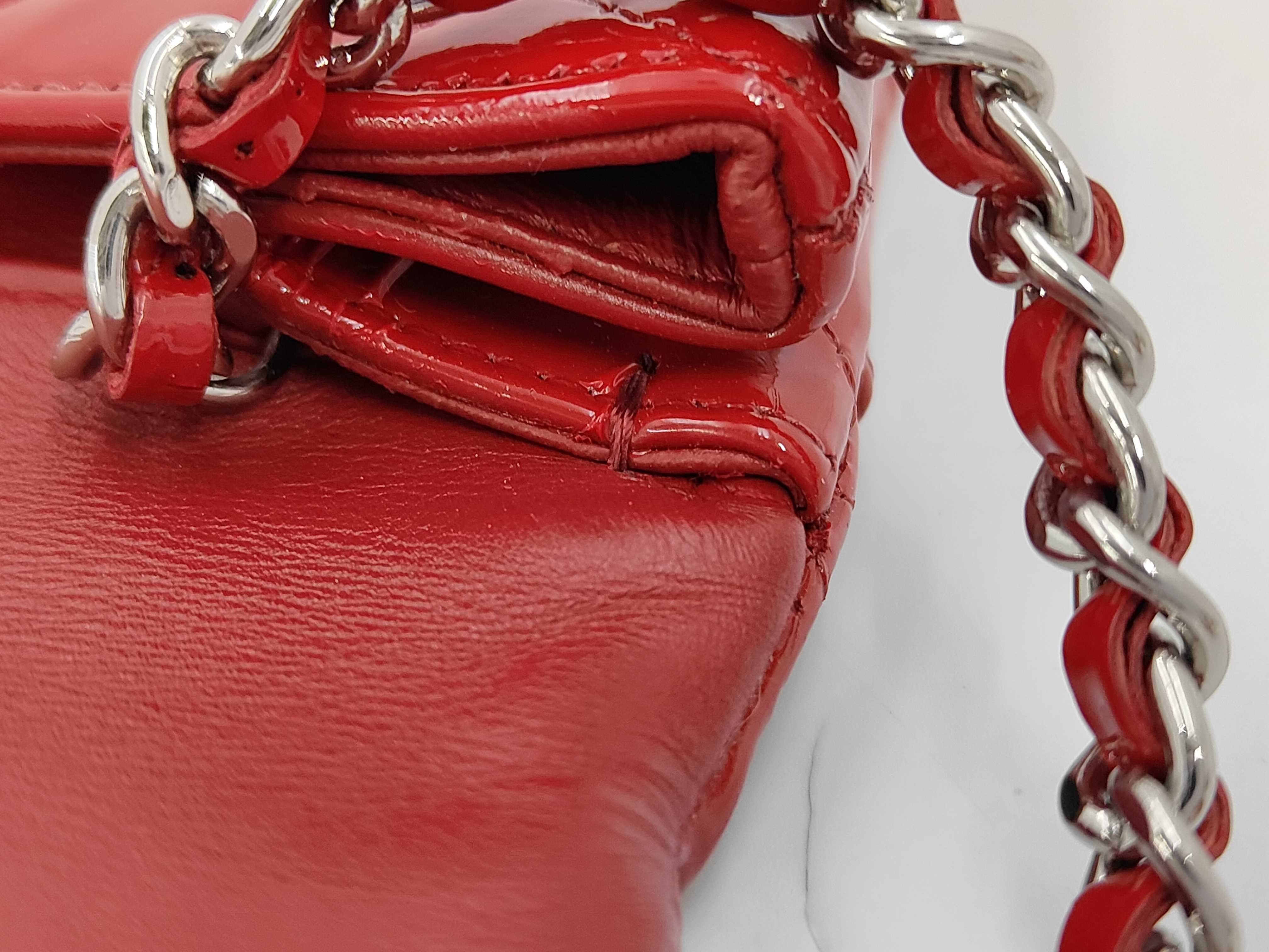 Red Chain Shoulder Bag — view 8