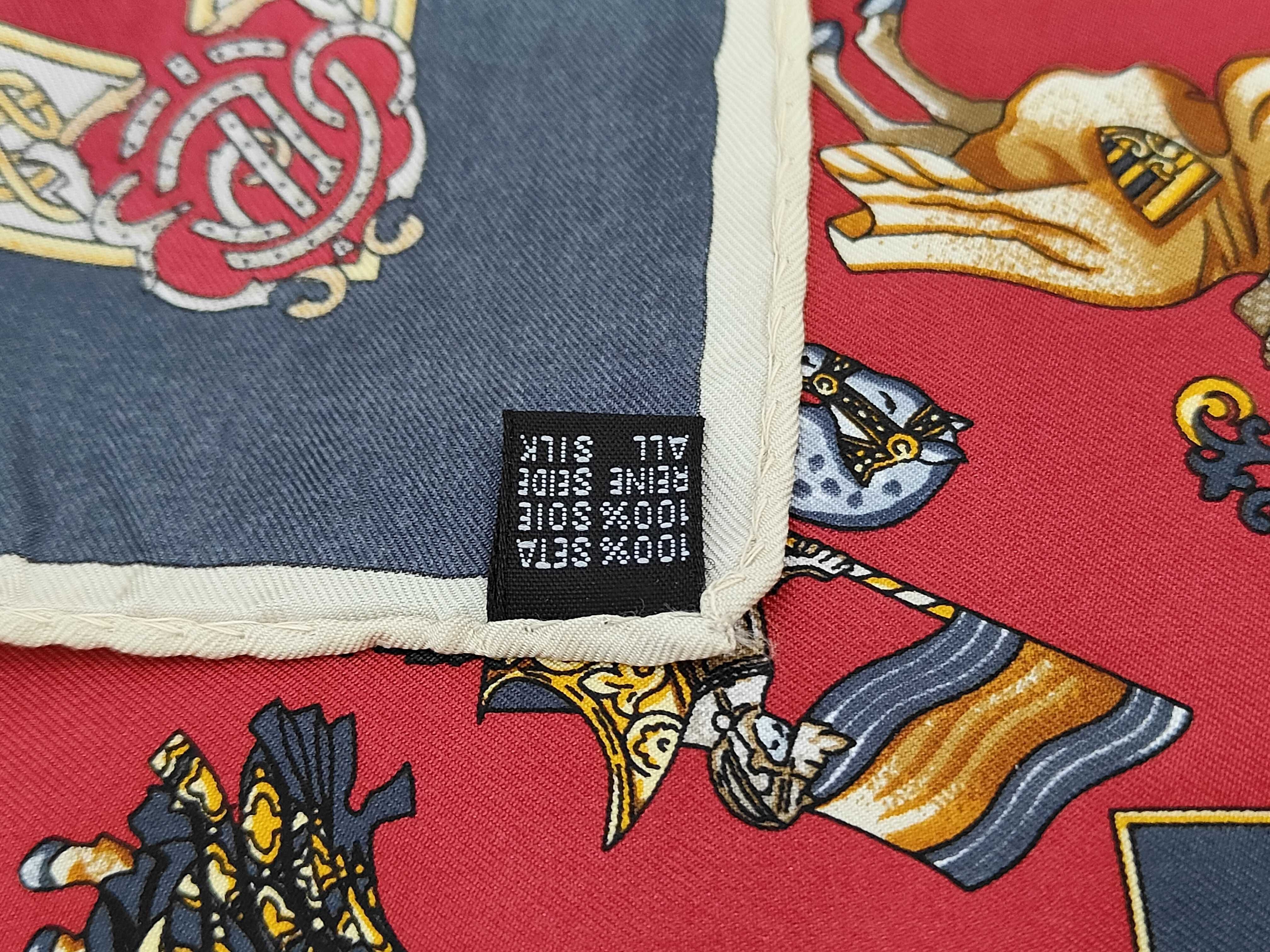 scarf with box, Monsieur Dior vintage, all-over pattern, red, other accessories. — view 3