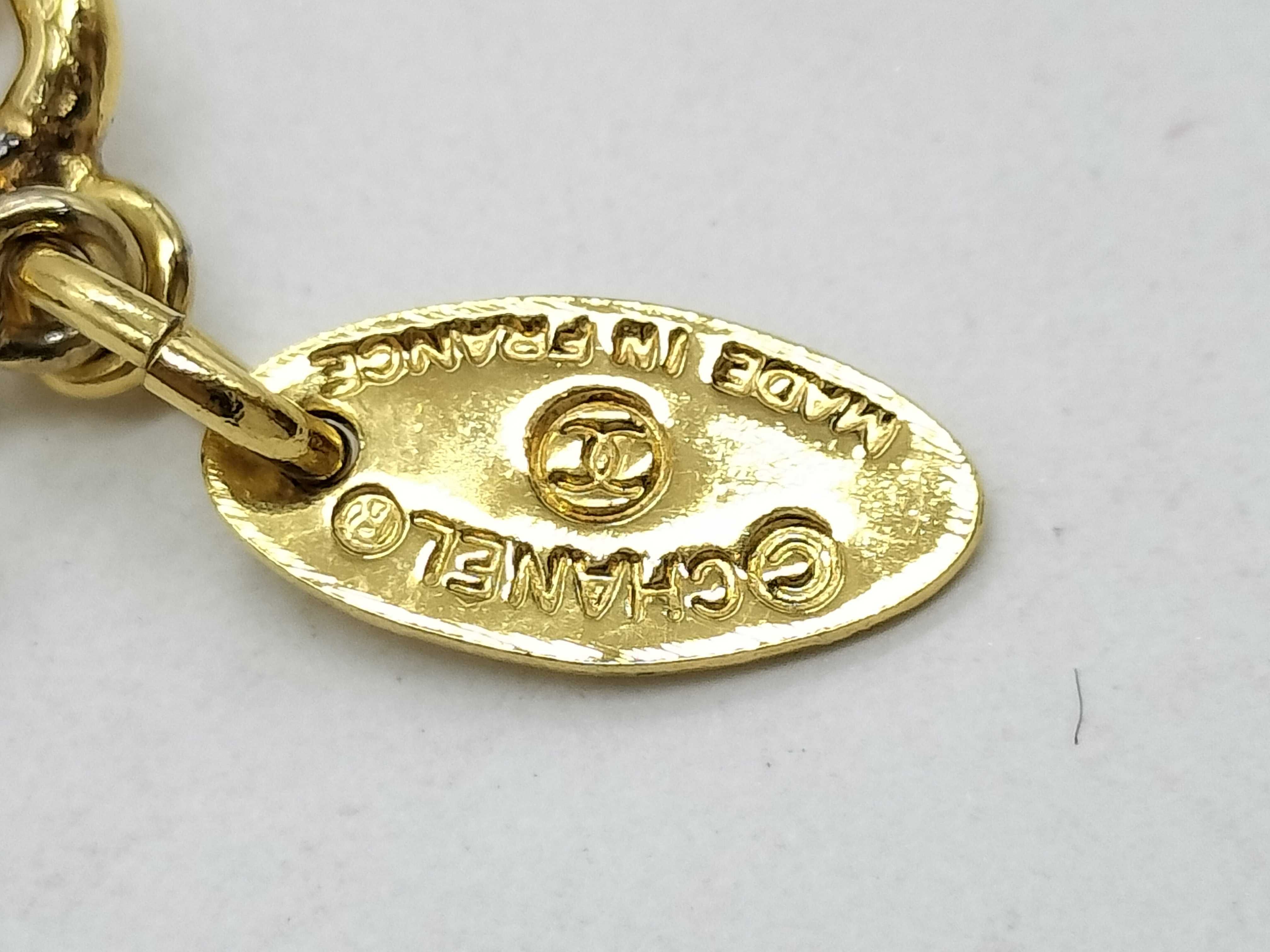 Faux Pearl Circle Logo Necklace 3726 Necklace — view 6