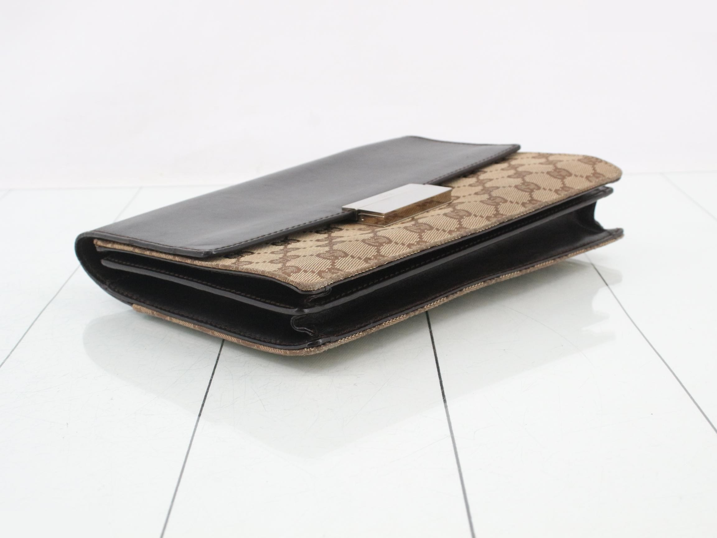 Leather clutch bag — view 5