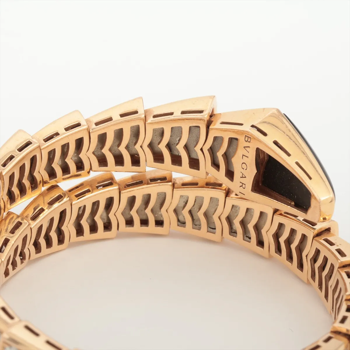 Serpenti Onyx Diamond Bracelet 750(PG) 55.7g S — view 4