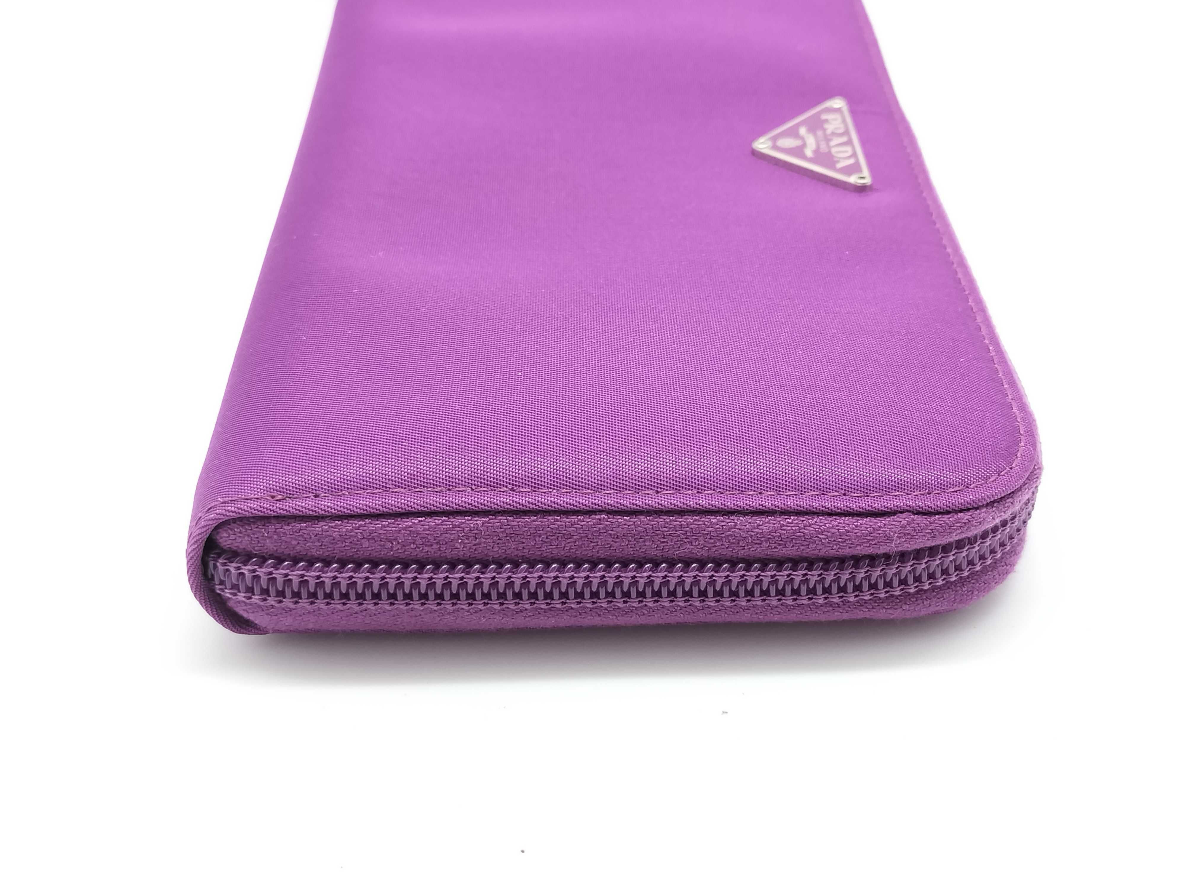 Nylon Wallet, Round Zip Wallet — view 5