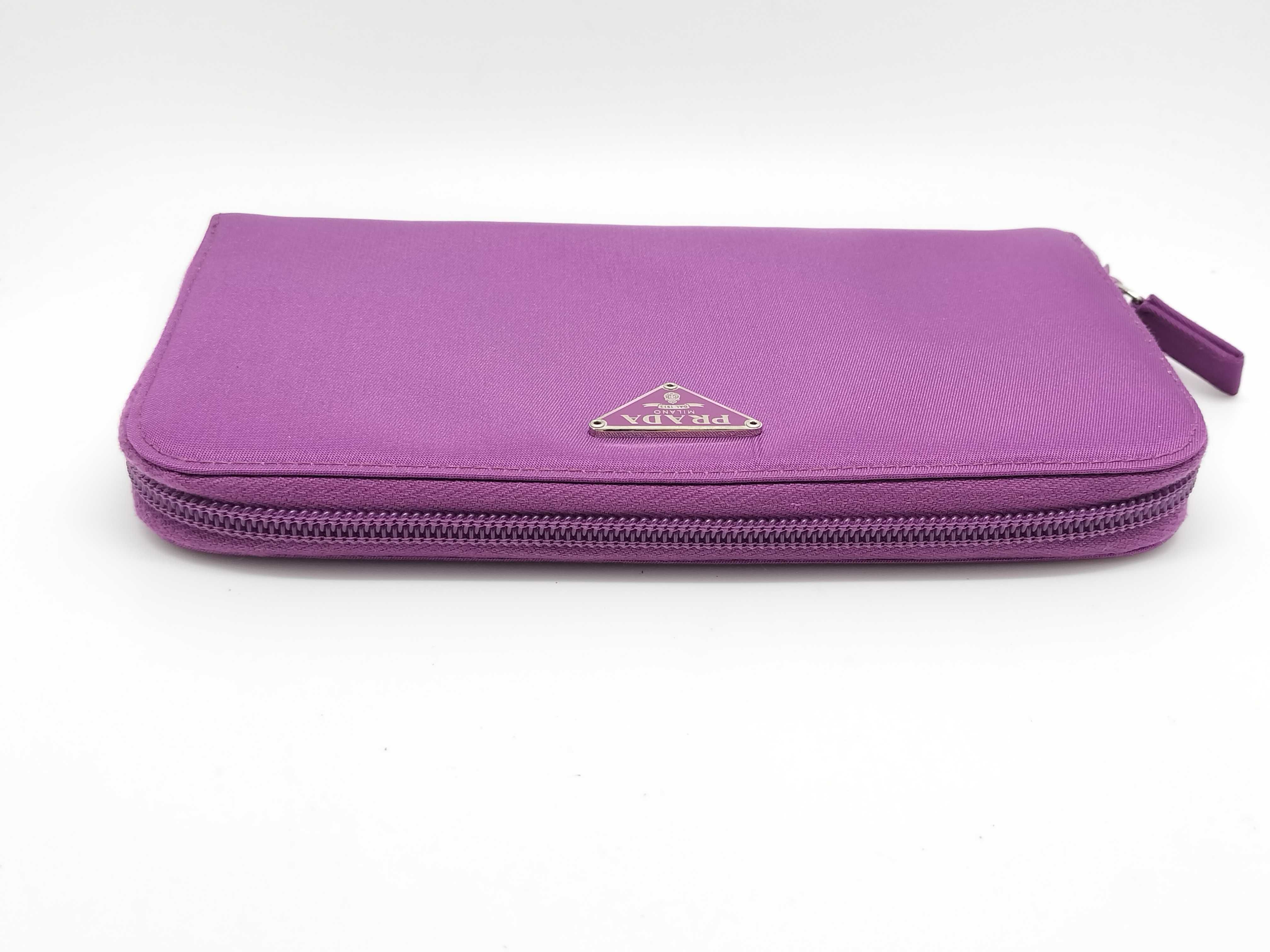 Nylon Wallet, Round Zip Wallet — view 6