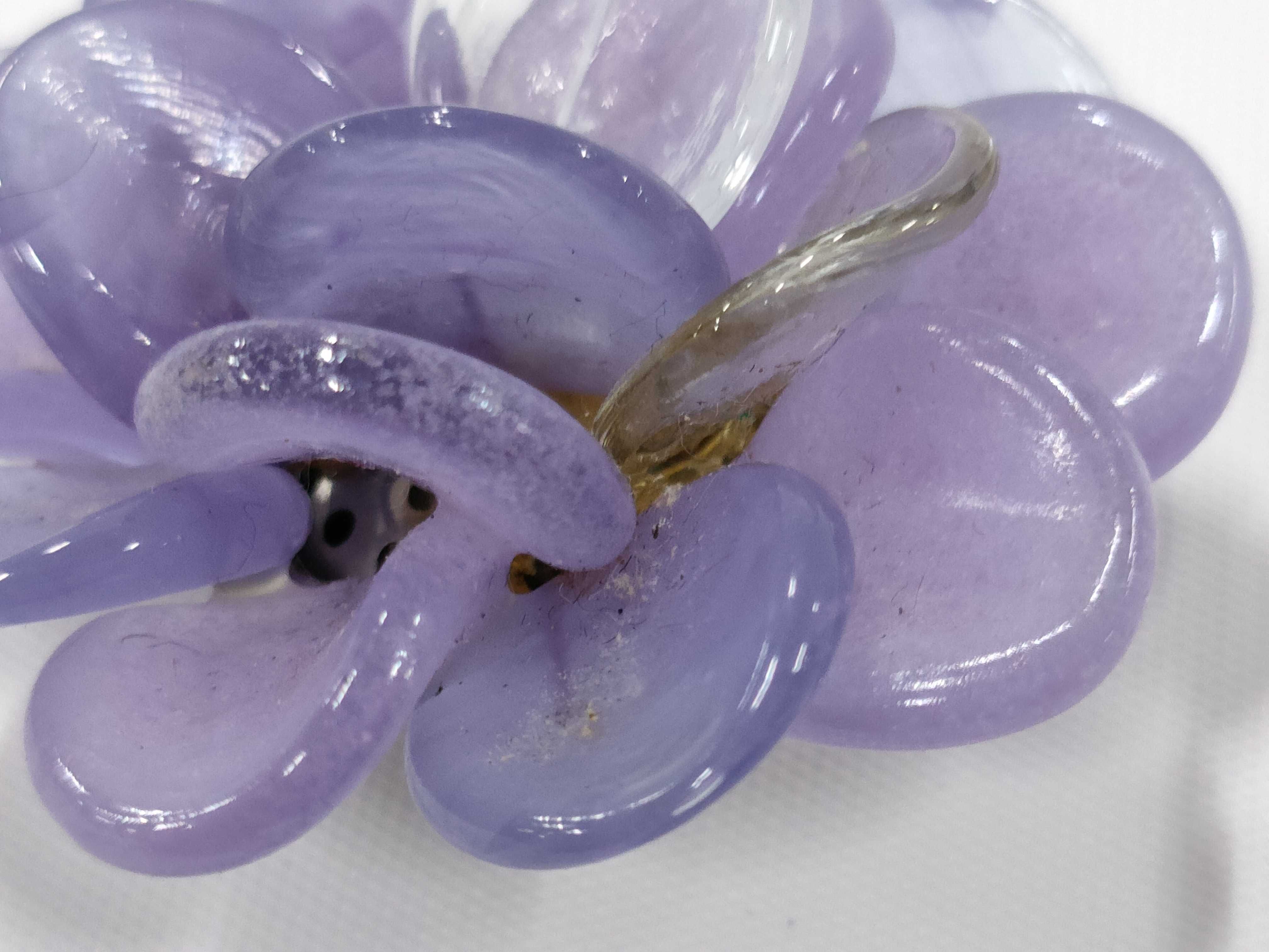 Flower Purple Brooch — view 8