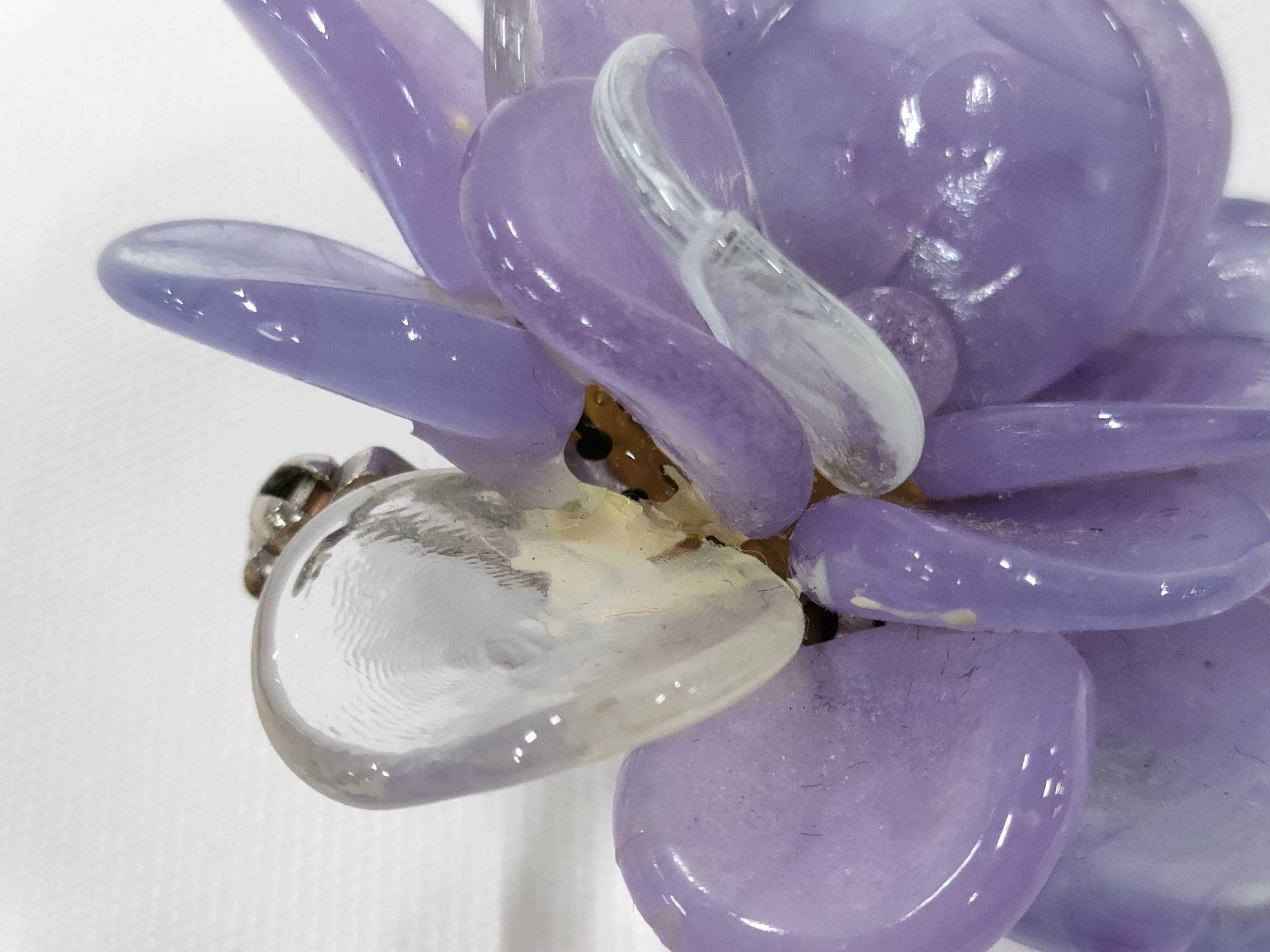 Flower Purple Brooch — view 9