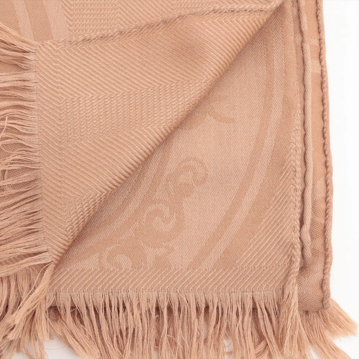 New Libris Stole Cashmere x Silk Camel Thread Fuzzing Thread — view 2