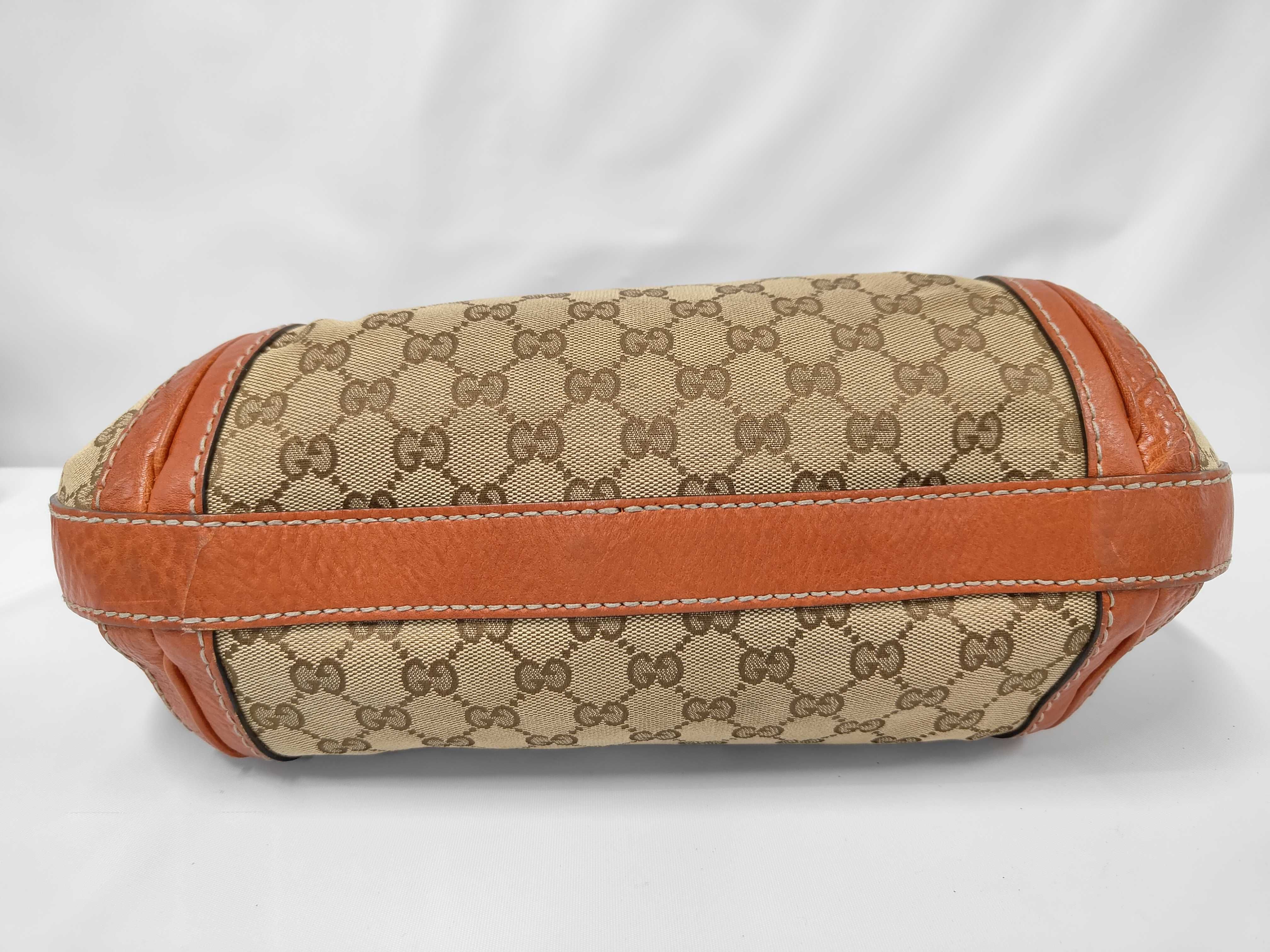 Running GG Monogram Medium Leather Shoulder Bag — view 3