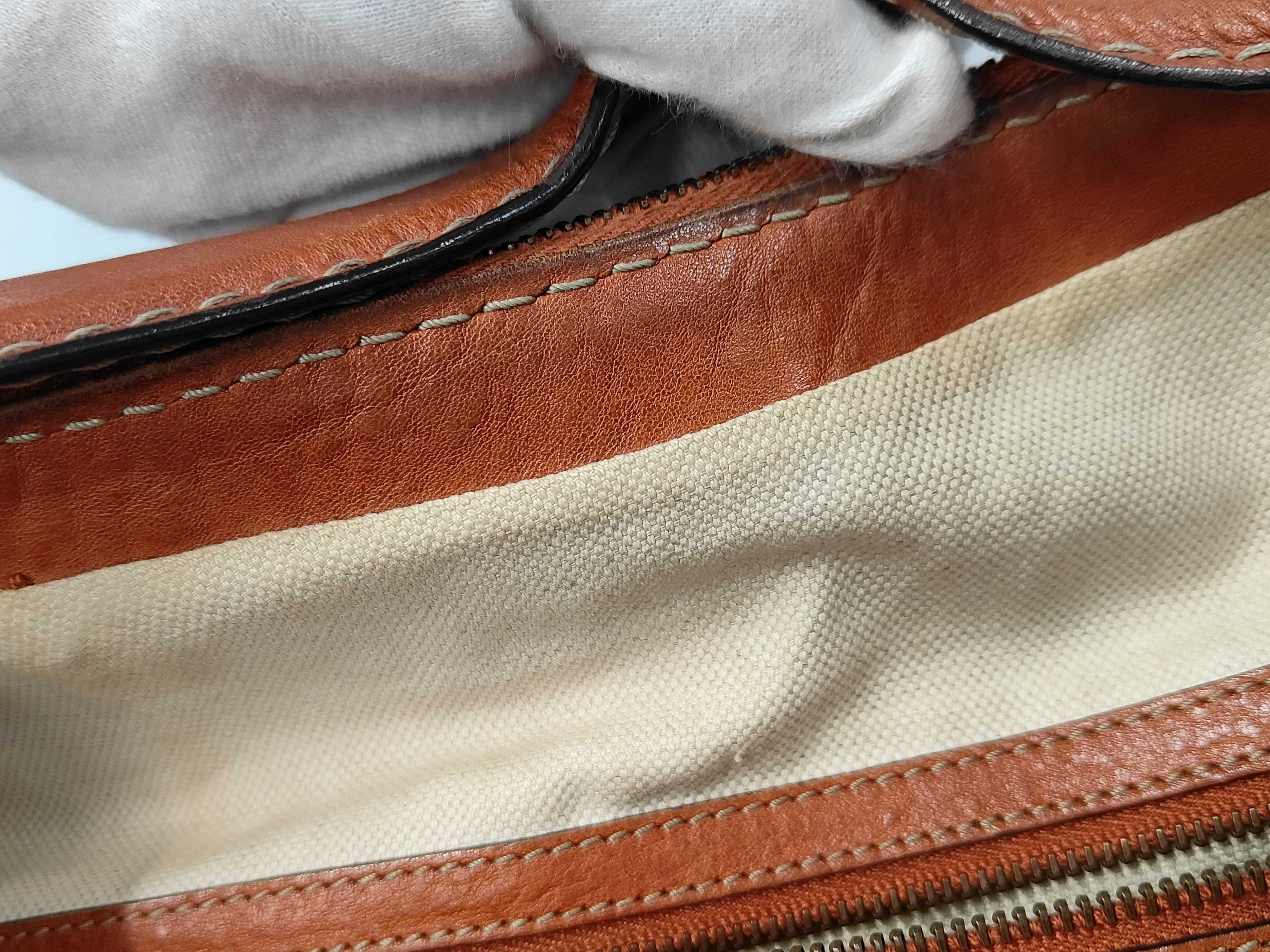 Running GG Monogram Medium Leather Shoulder Bag — view 10