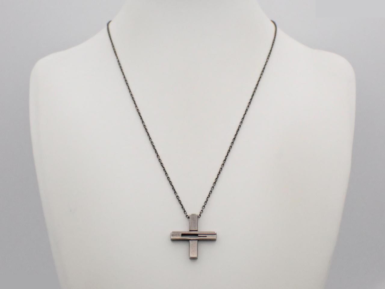 Necklace, Cross G, SV925, 11.1g, Chain approx. 56cm — view 3