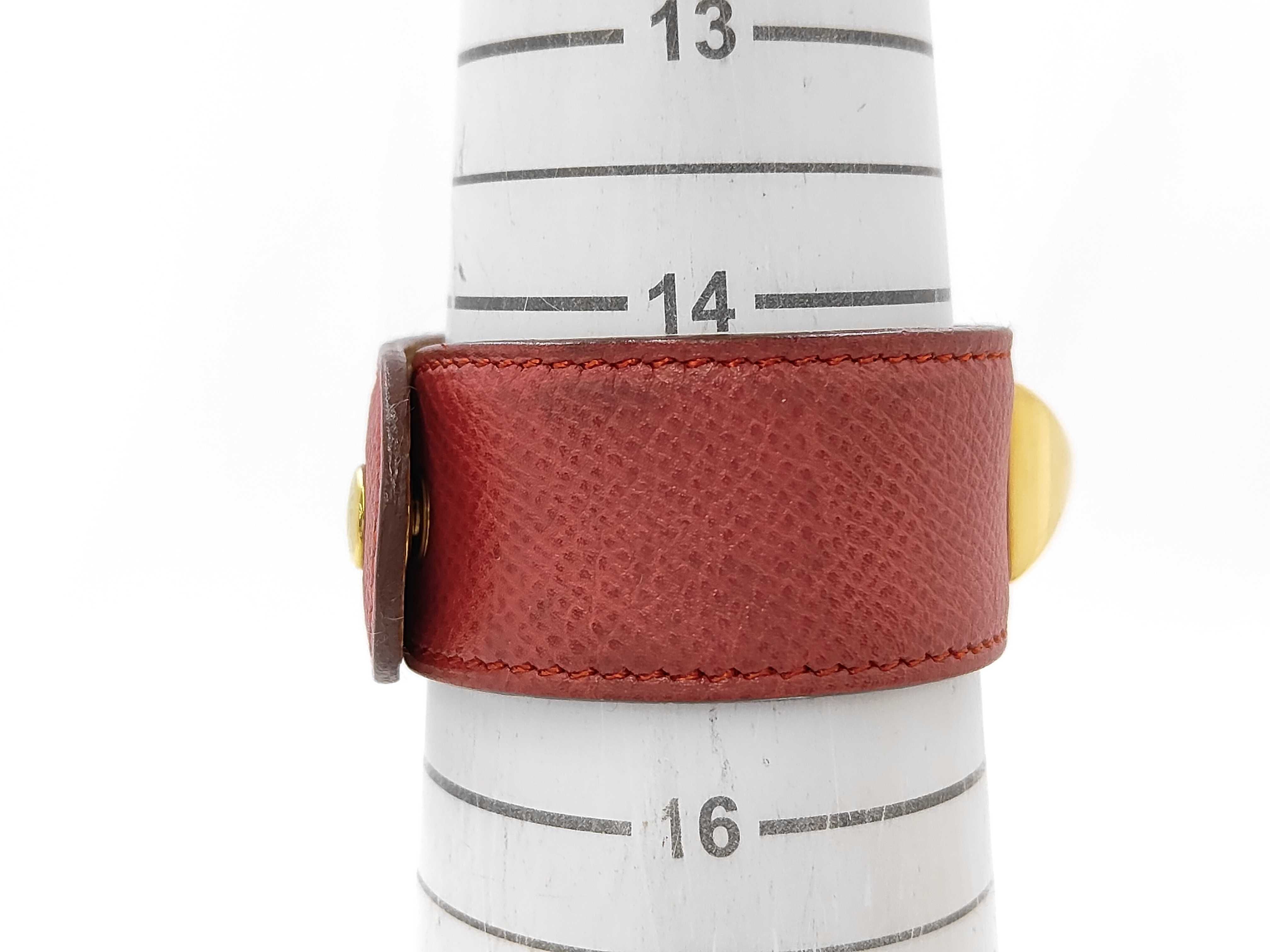 Medor Veau Epsom Yellow Bracelet/Bangle — view 6