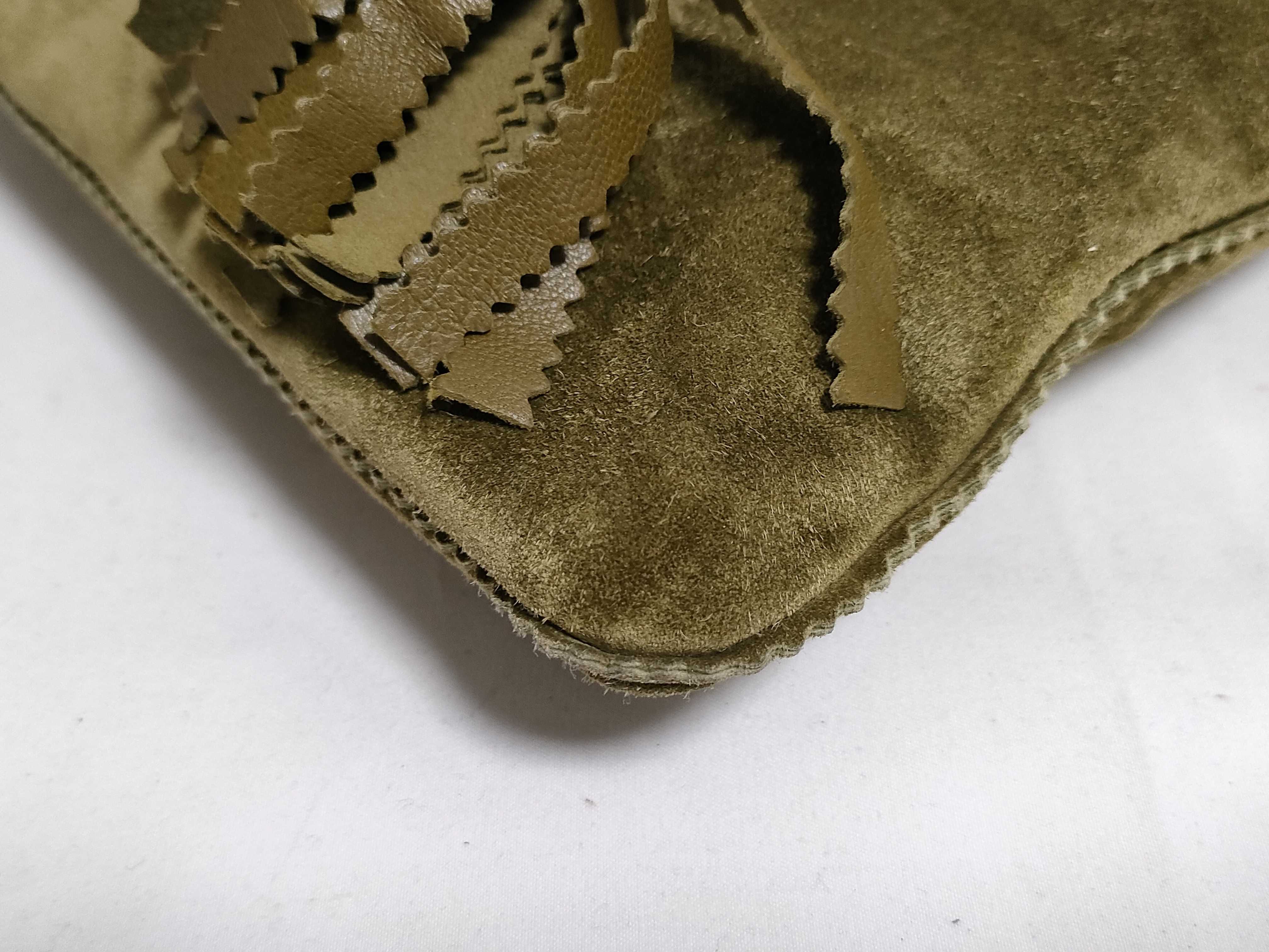 Suede Vintage Handbag — view 7