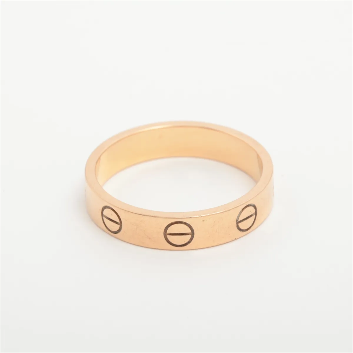Mini Love Ring, 750 (PG), 3.2g, 50 BOL473, dents. — view 2