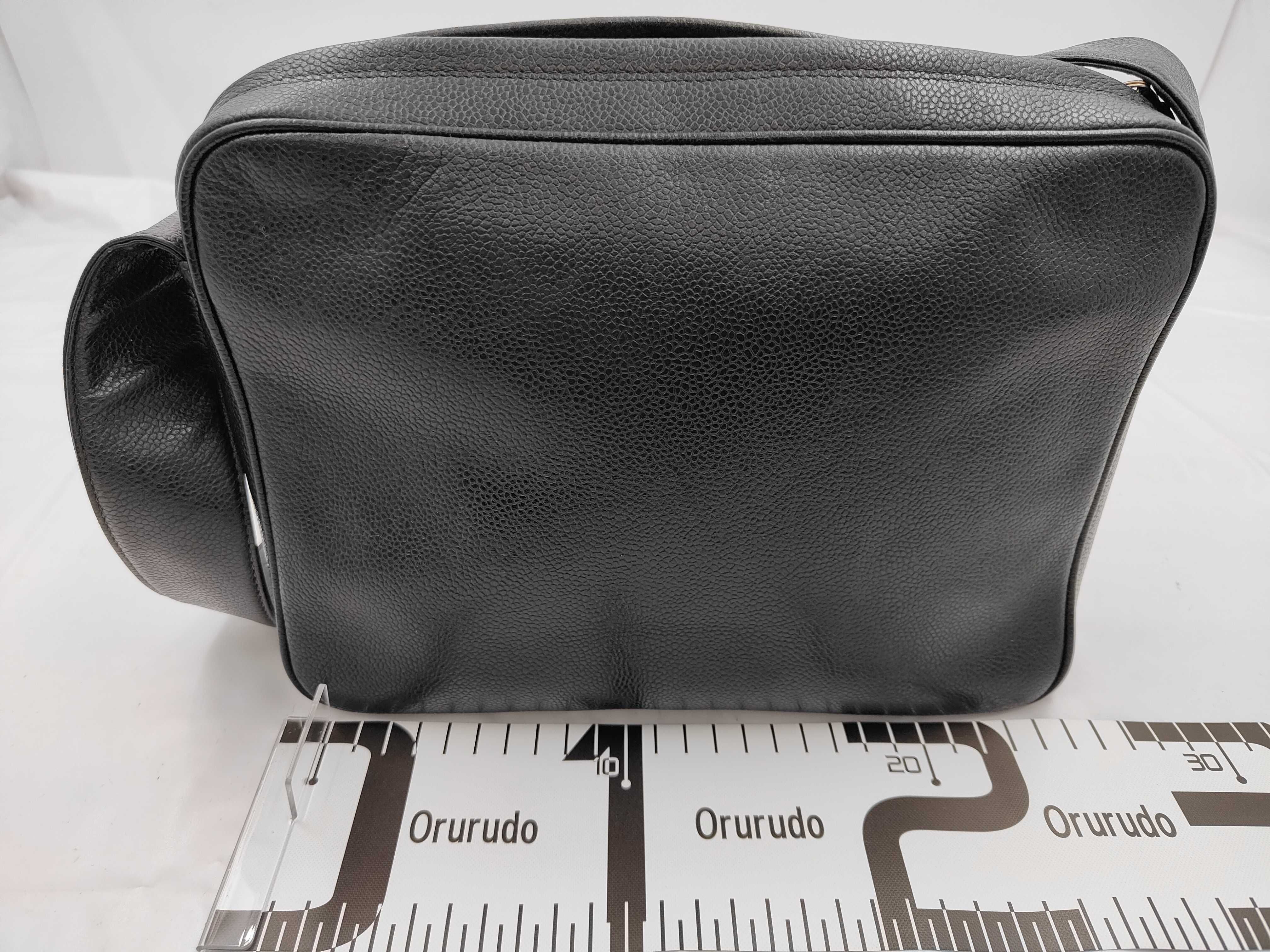 Caviar Skin Triple Coco Shoulder Bag — view 2